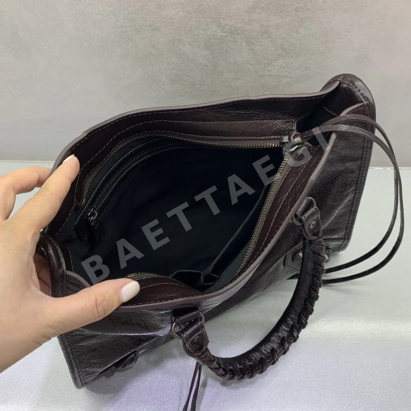 발렌시아가 르 시티 미디엄 핸드백 0846691080 상세 이미지 7