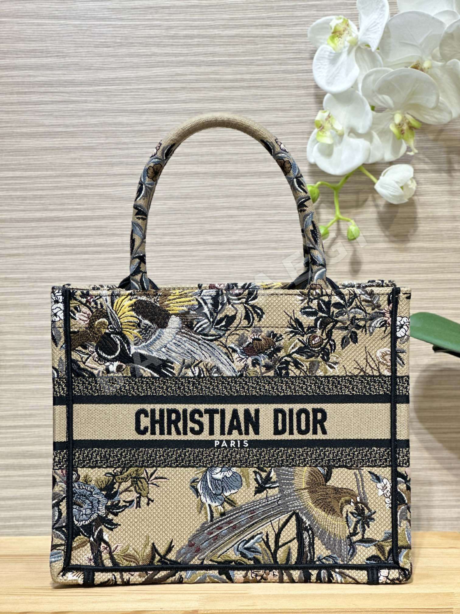 디올 CD-Book Tote 소형 북 토트백 161483