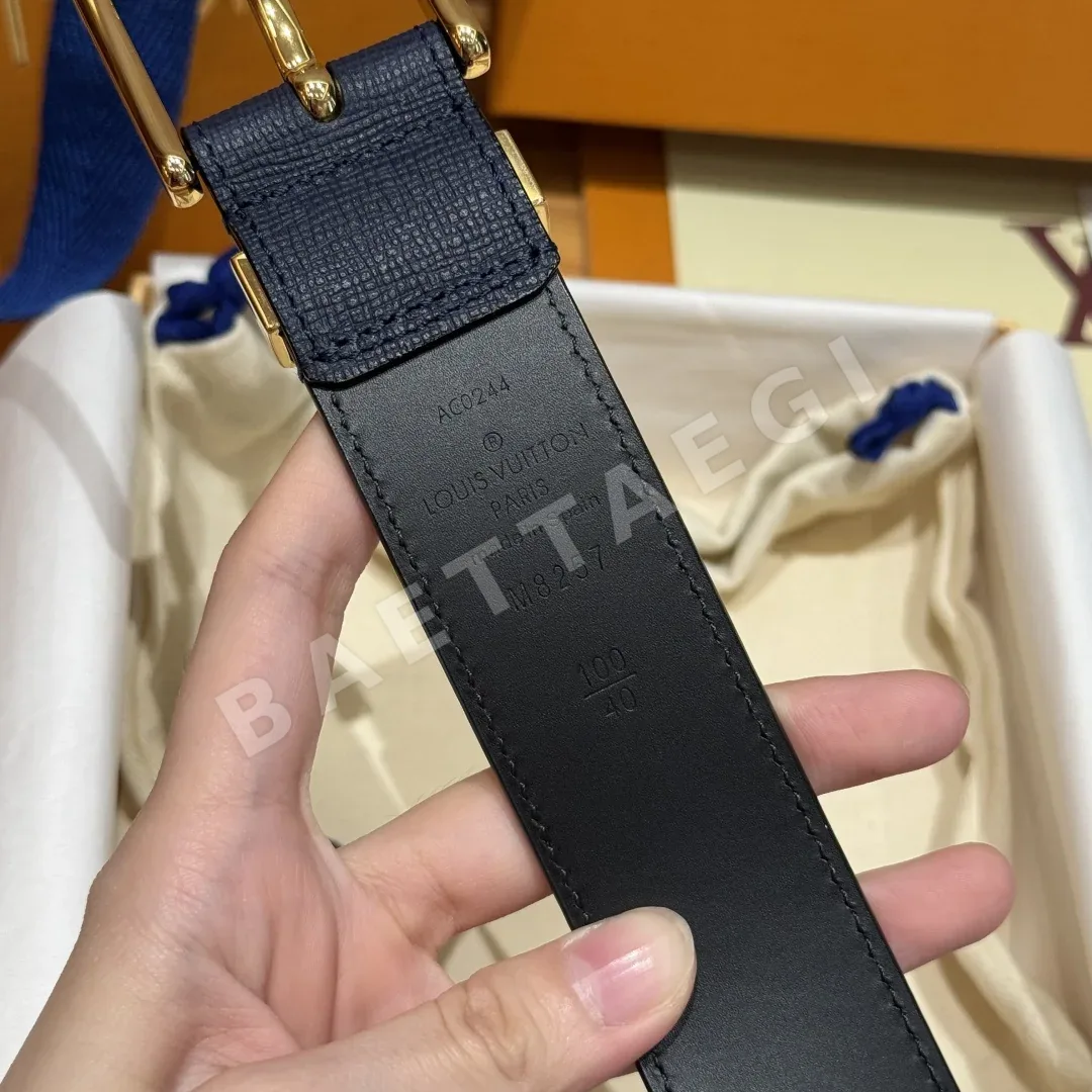 루이비통 폰느프 남성 가죽 벨트 상세 이미지 8