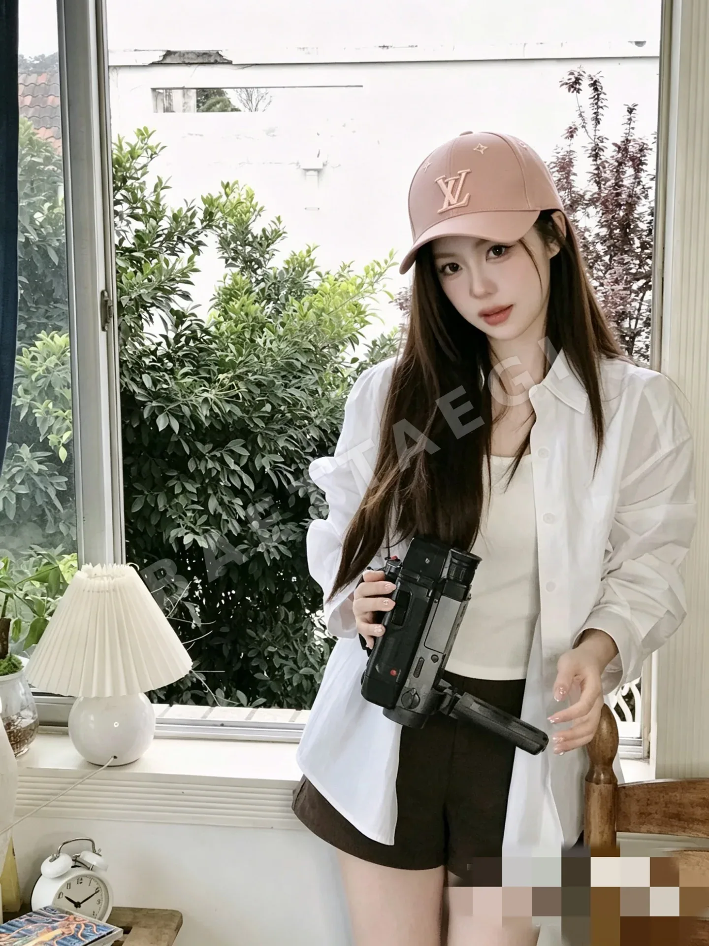 루이비통 자수 야구모자 118534