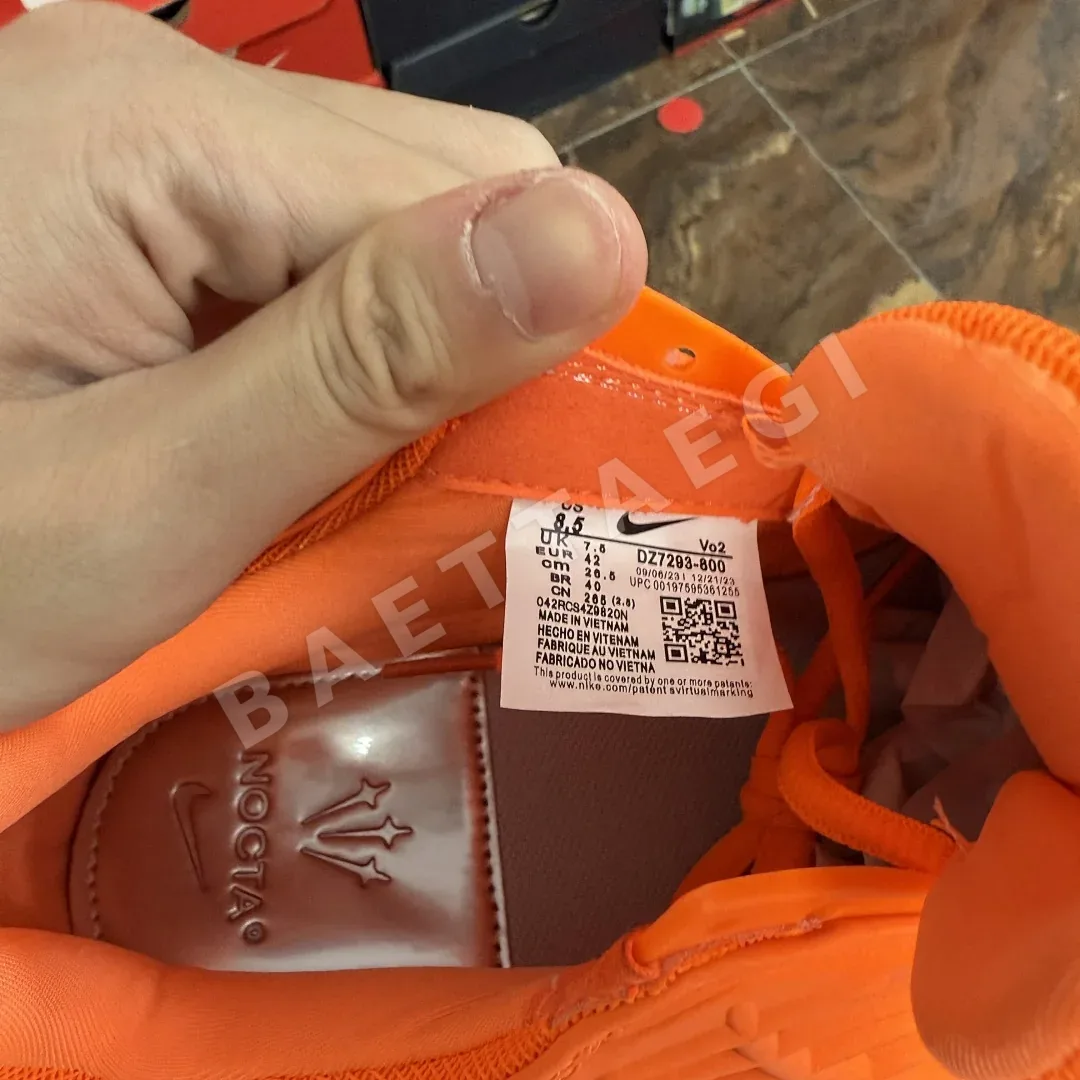 나이키 핫 스텝 2 DZ7293-800 200973 Nike Hot Step 2 Drake NOCTA Total Orange 상세 이미지 5