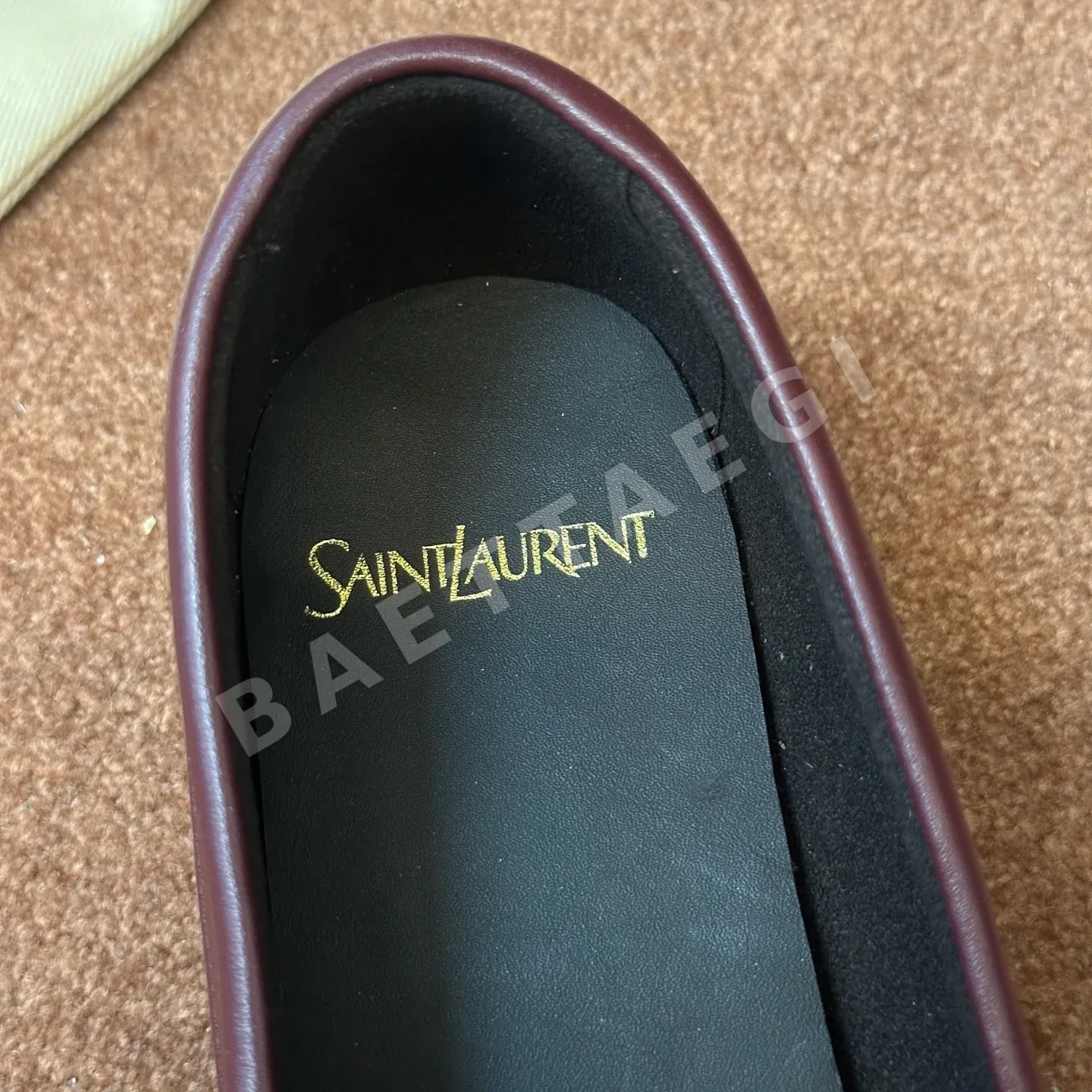 생로랑 YSL 장어가죽 뮬 상세 이미지 4