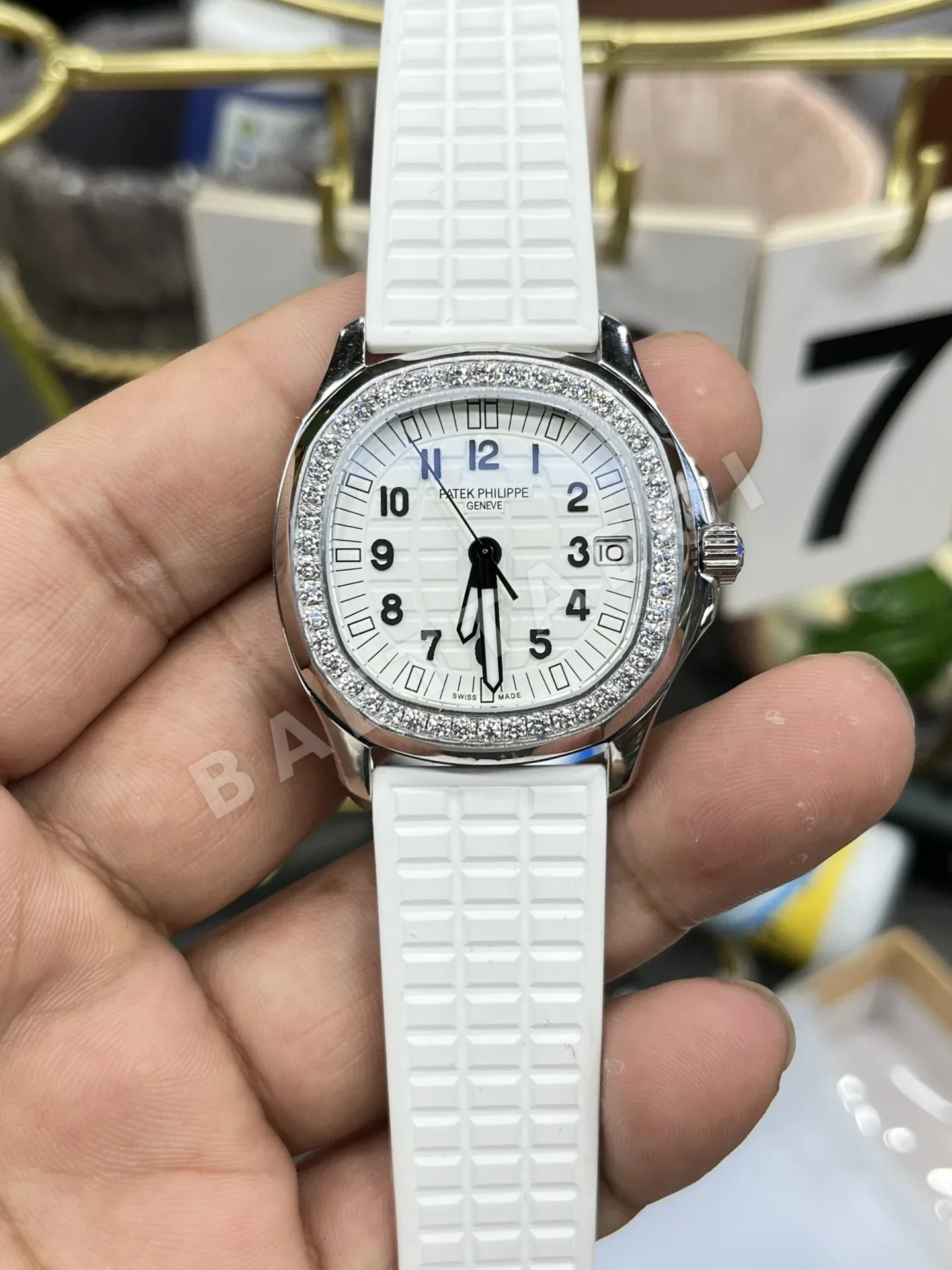 파텍필립 여성용 자동 시계 그레네이드 에디션