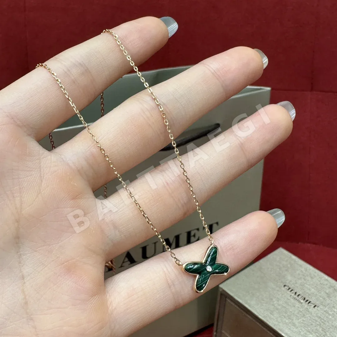 쇼메 쥬 드 리앙 크로스 링크 목걸이 상세 이미지 2