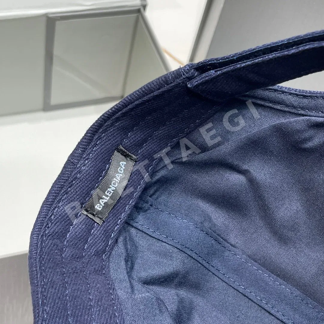 발렌시아가 더블 링 자수 베이스볼 모자 상세 이미지 9