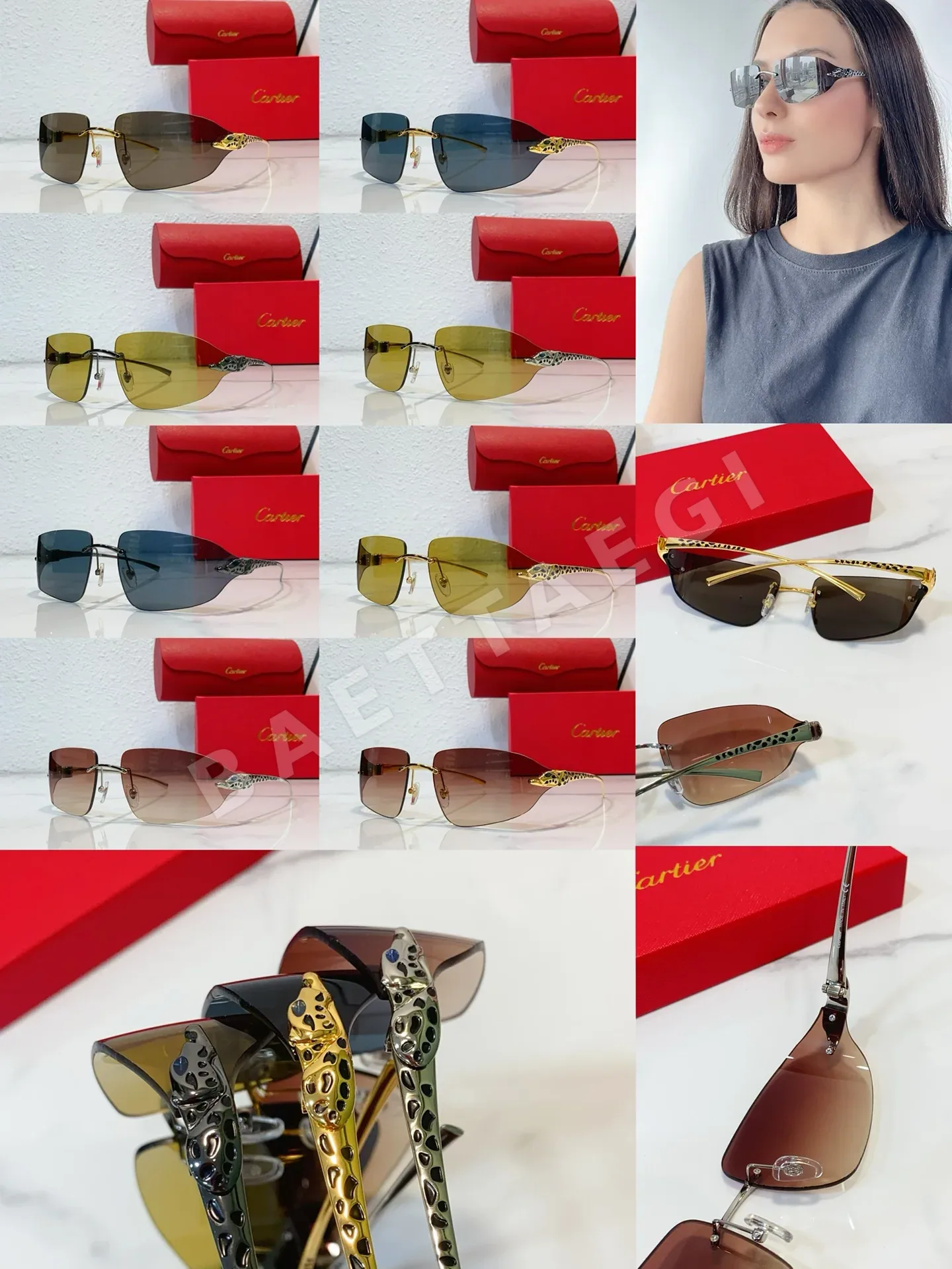 까르띠에 선글라스 72403 Cartier Sunglasses