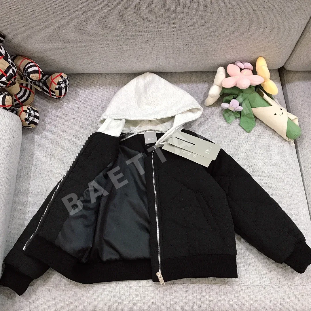 디올 후드 누빔 재킷 키즈 상세 이미지 8