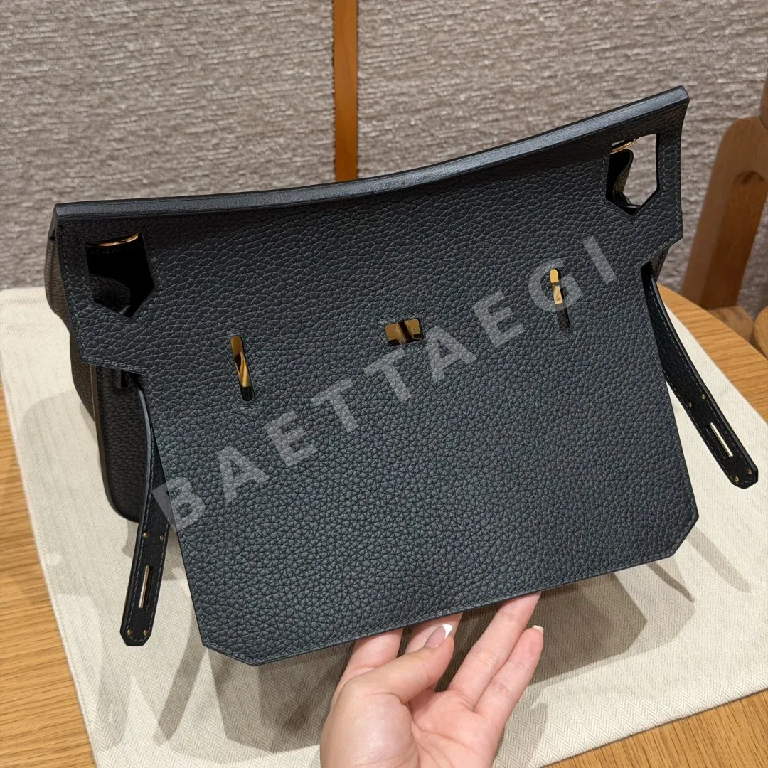 에르메스 지프시에르 크레망스 가죽 핸드백 28 cm 상세 이미지 9