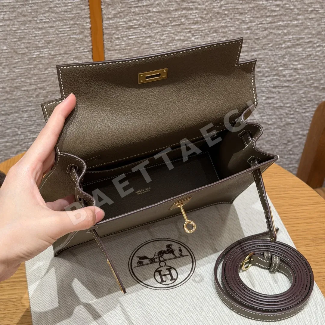 에르메스 켈리 댄싱 이브레더 가방 상세 이미지 6