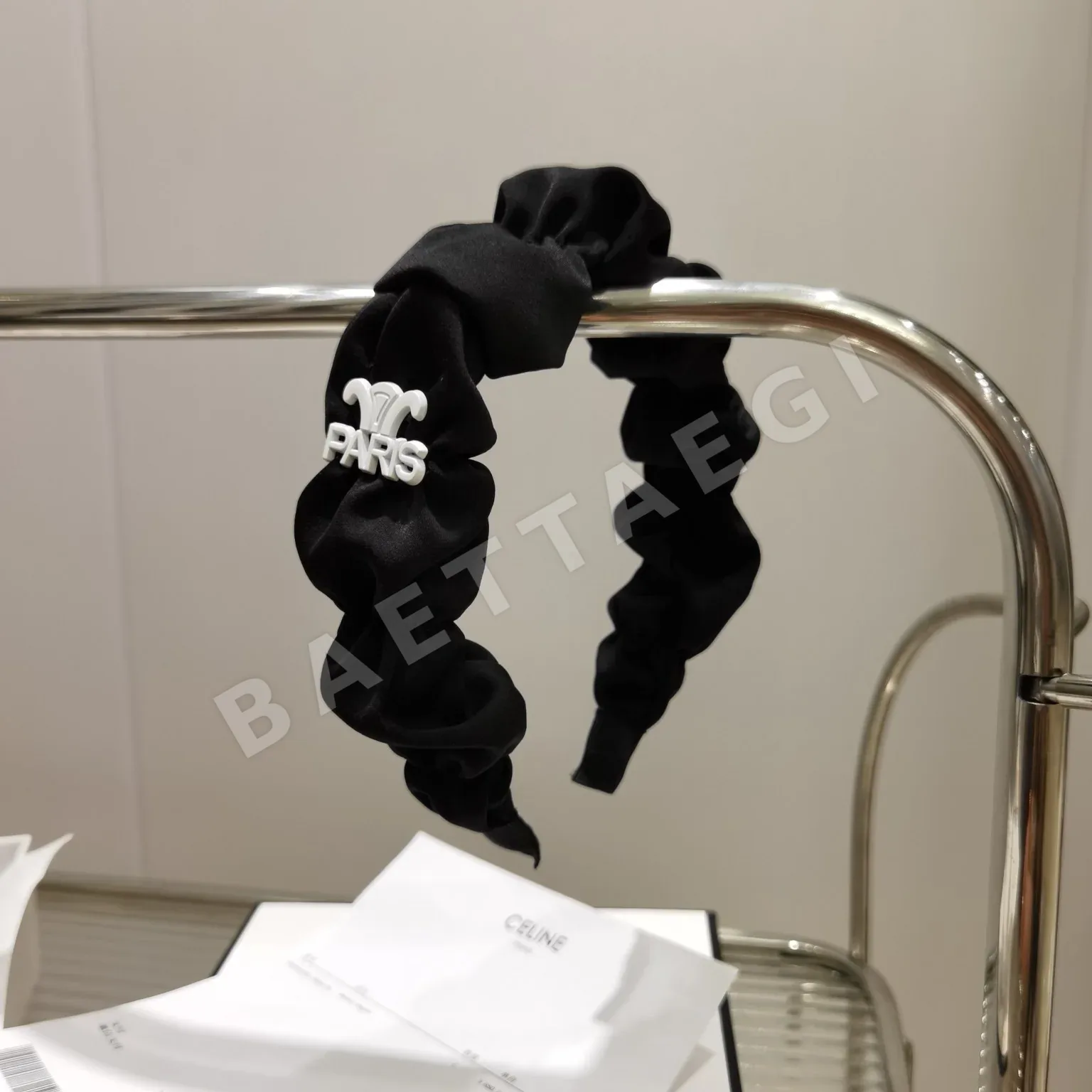 샤넬 플리츠 헤드밴드 헤어악세사리 상세 이미지 6
