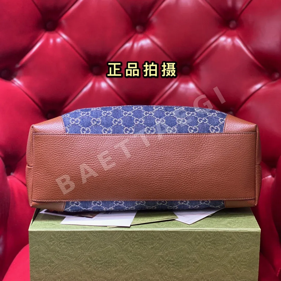 구찌 데님 쇼핑백 가방 631685 상세 이미지 6