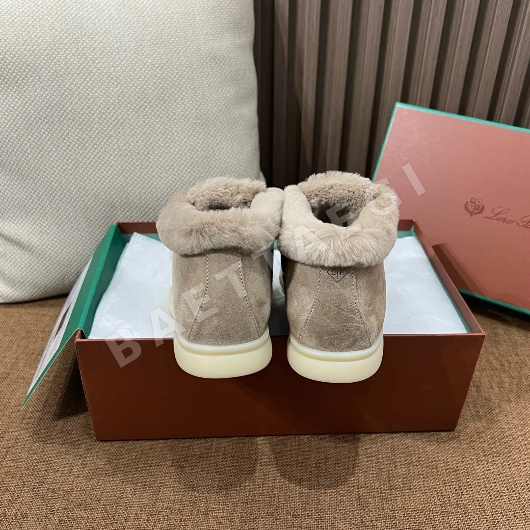 로로피아나 로퍼 가죽 하이컷 디자인 상세 이미지 9