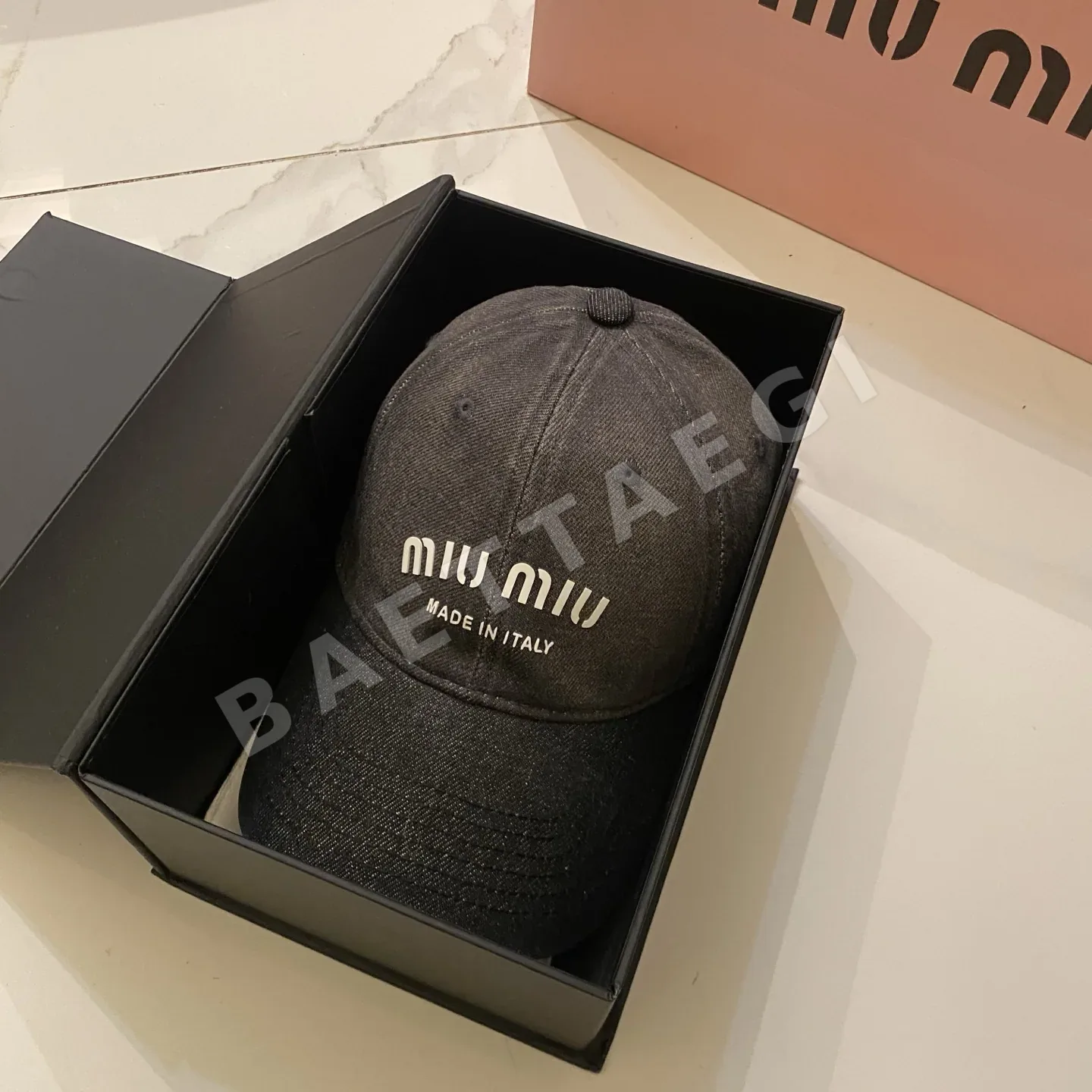 미우미우 모자 80740 Miu Miu Cap 상세 이미지 8
