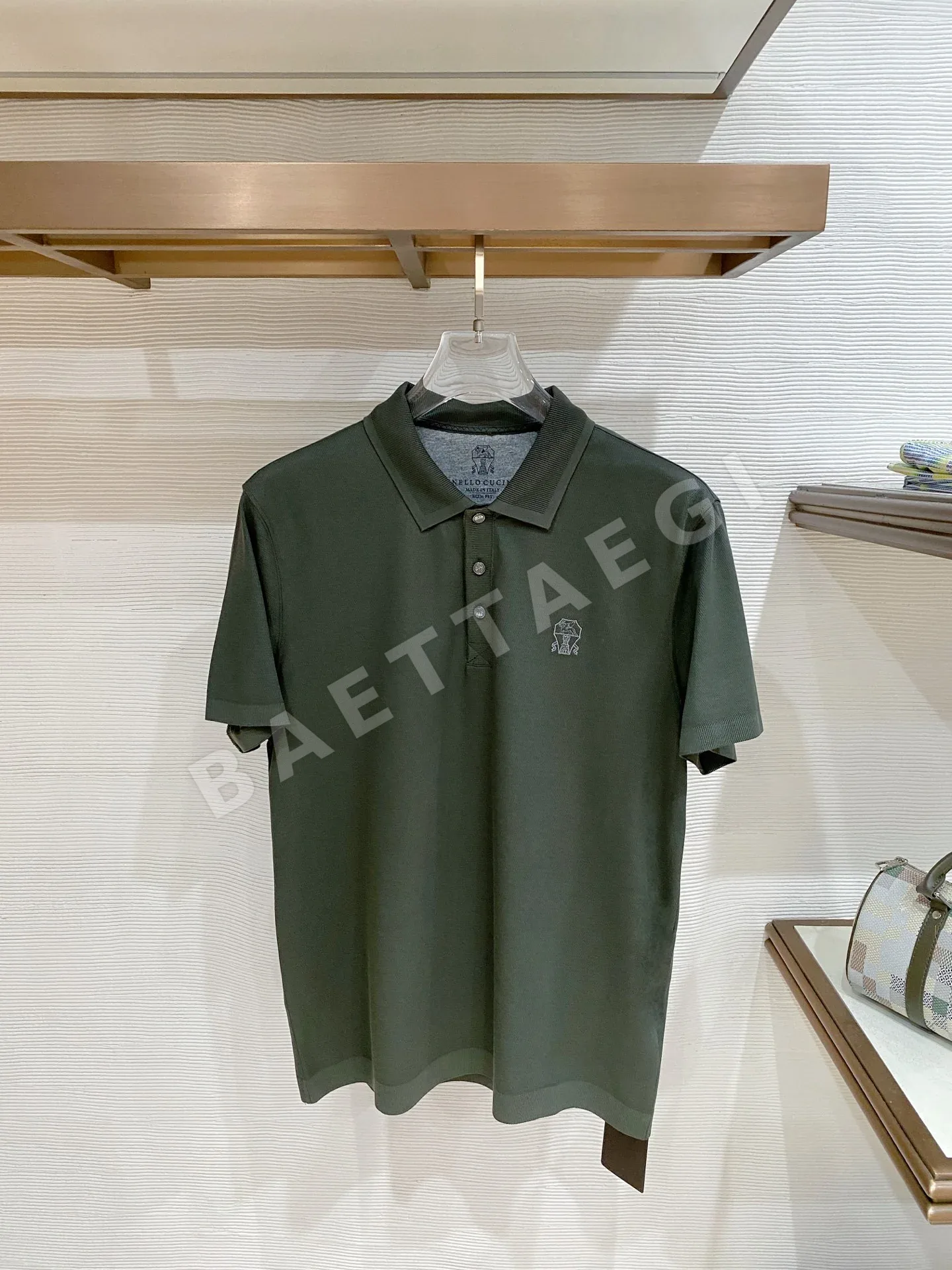 브루넬로쿠치넬리 남성 반팔 폴로 티셔츠 88314
