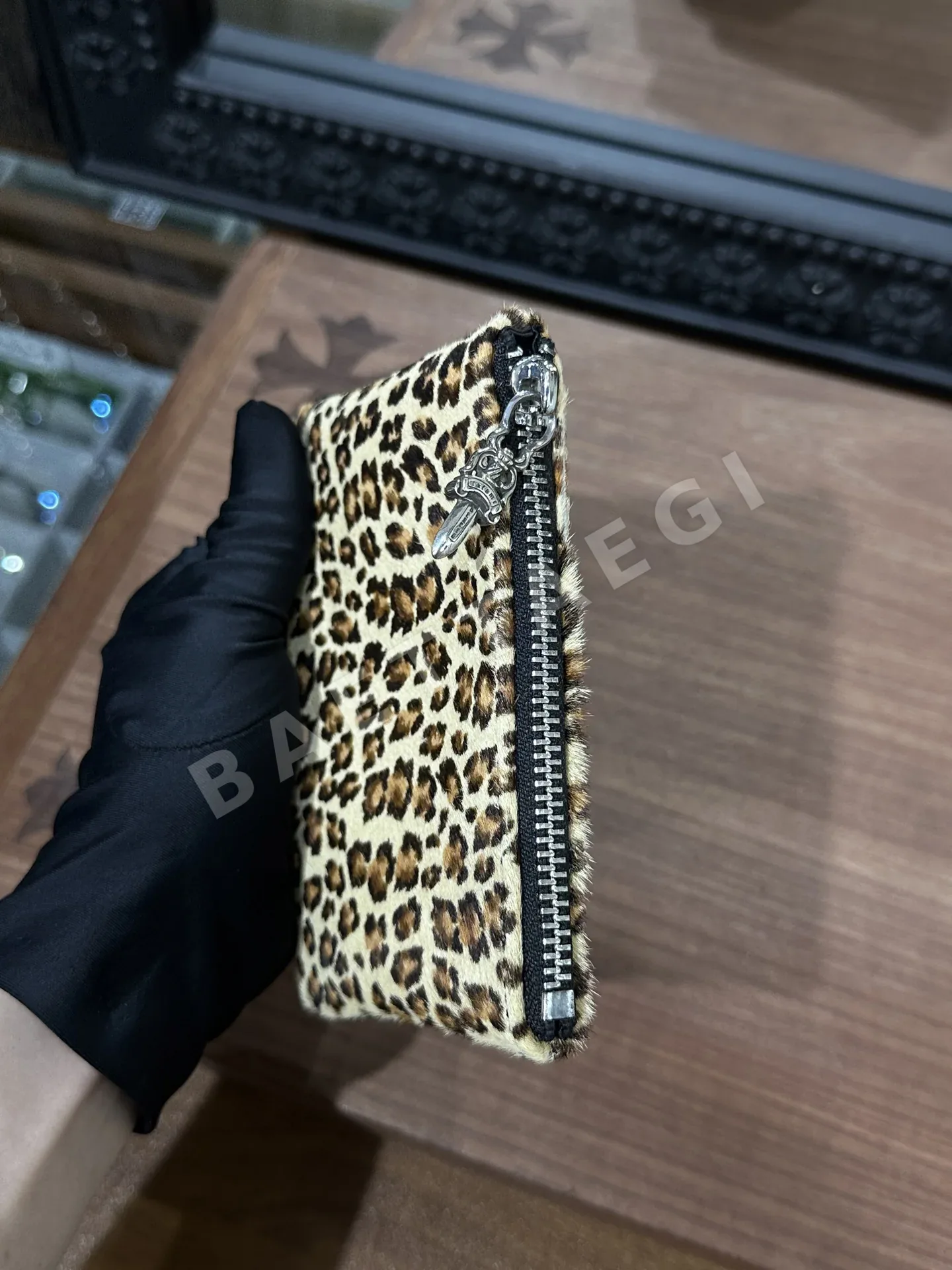 크롬하츠 레오파드 호스헤어 동전지갑 키케이스 상세 이미지 2