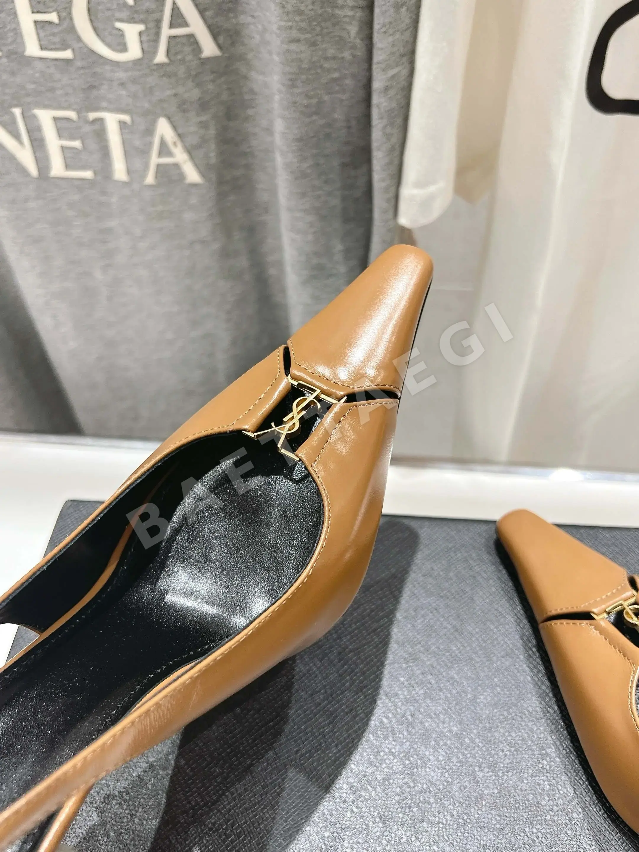 생로랑 카산더 레트로 로고 하이힐 9455 상세 이미지 6