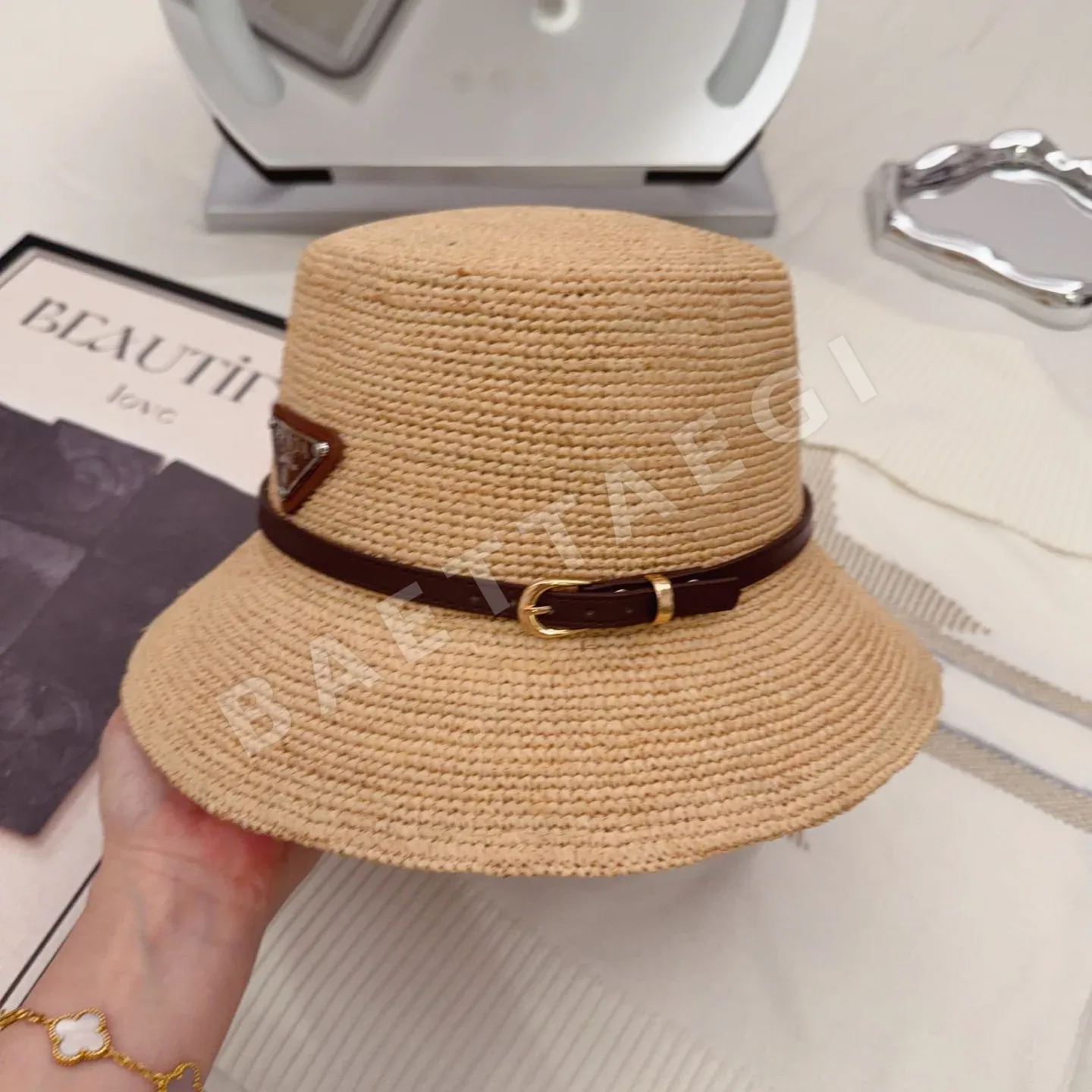 프라다 모자 84944 Prada Cap 상세 이미지 5