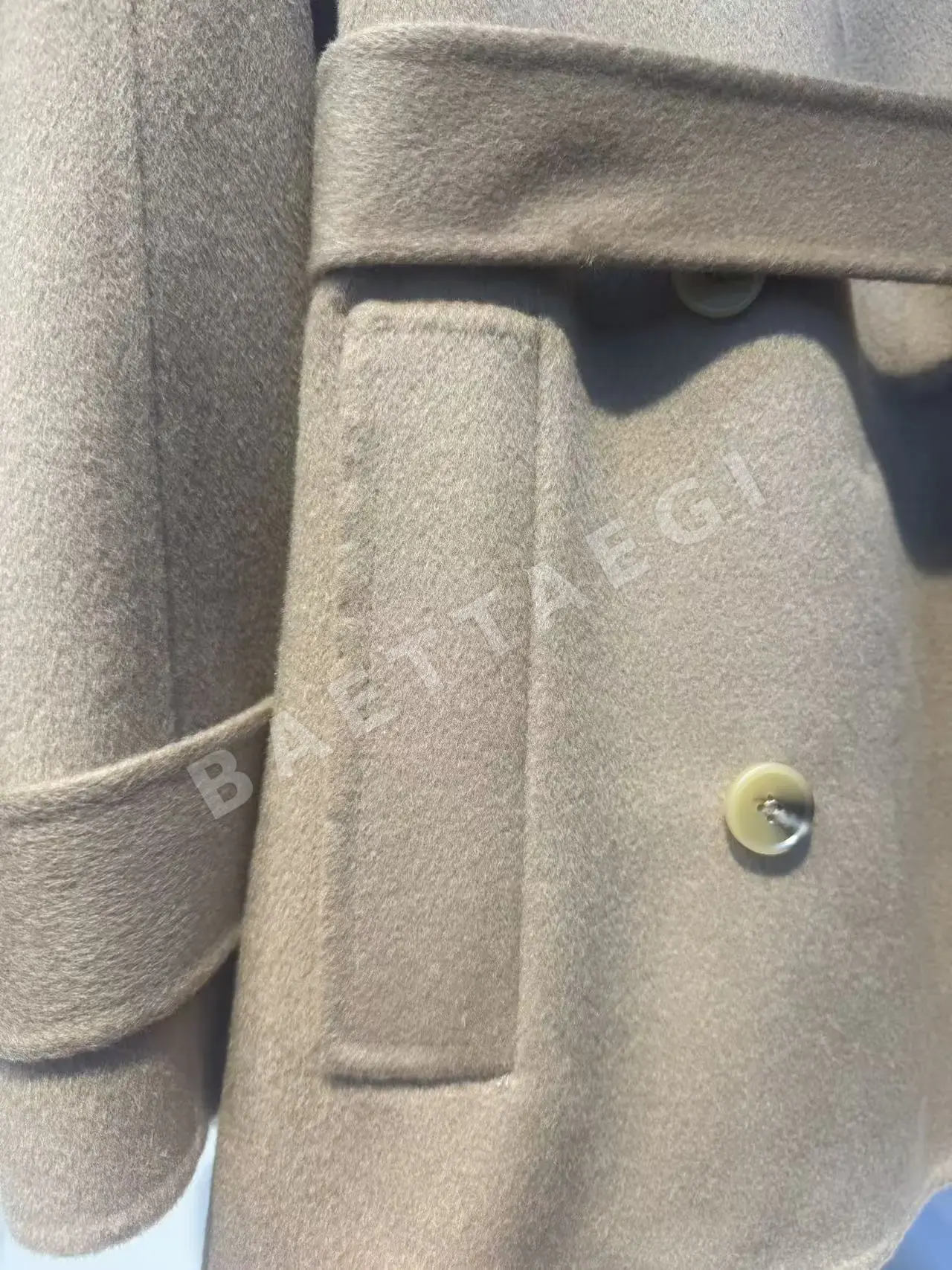 막스마라 'S Max Mara Louis 루이 더블브레스트 버진 울 숏 코트 상세 이미지 5