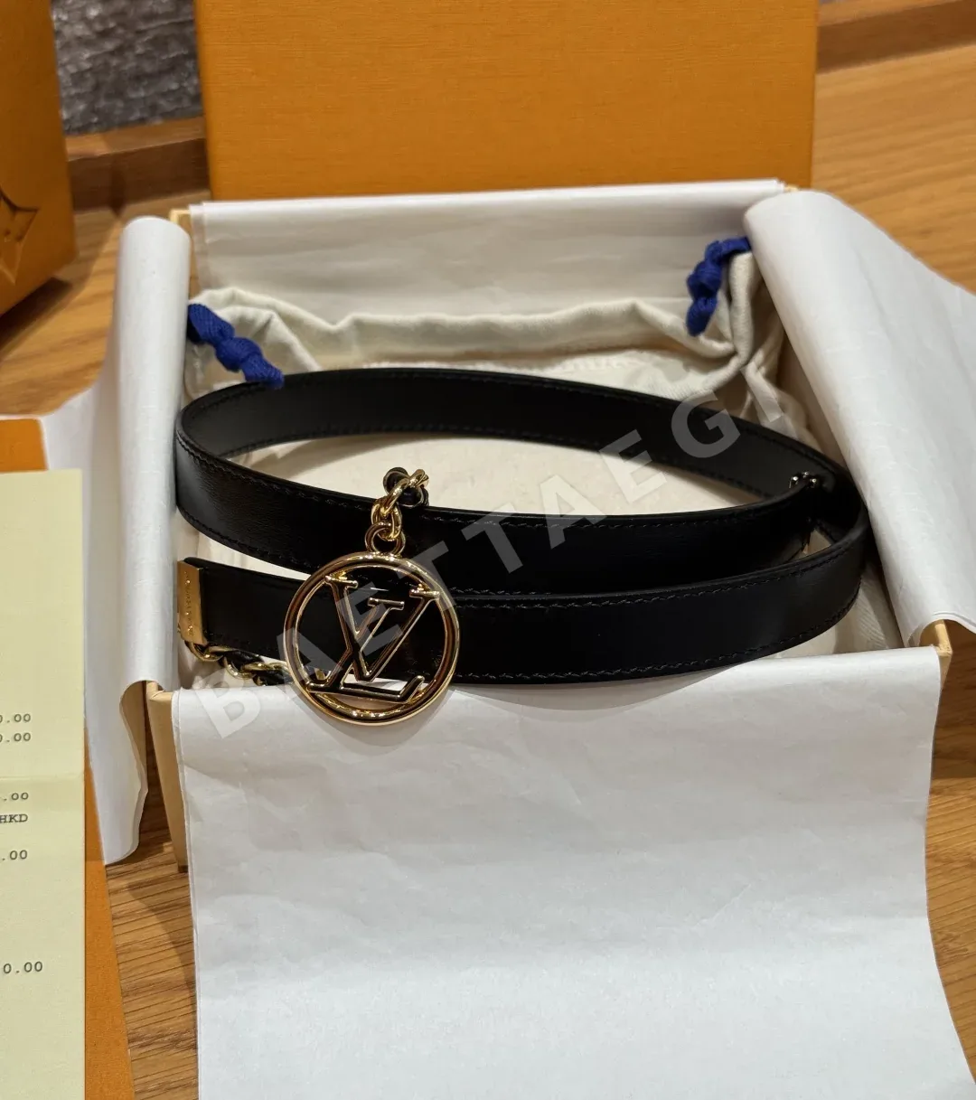 루이비통 편조 체인 20mm 가죽 벨트 173327