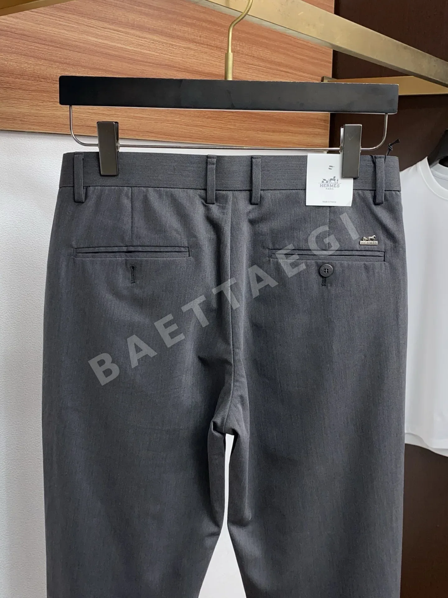 에르메스 워시 데님 캐주얼 남성 바지 상세 이미지 9
