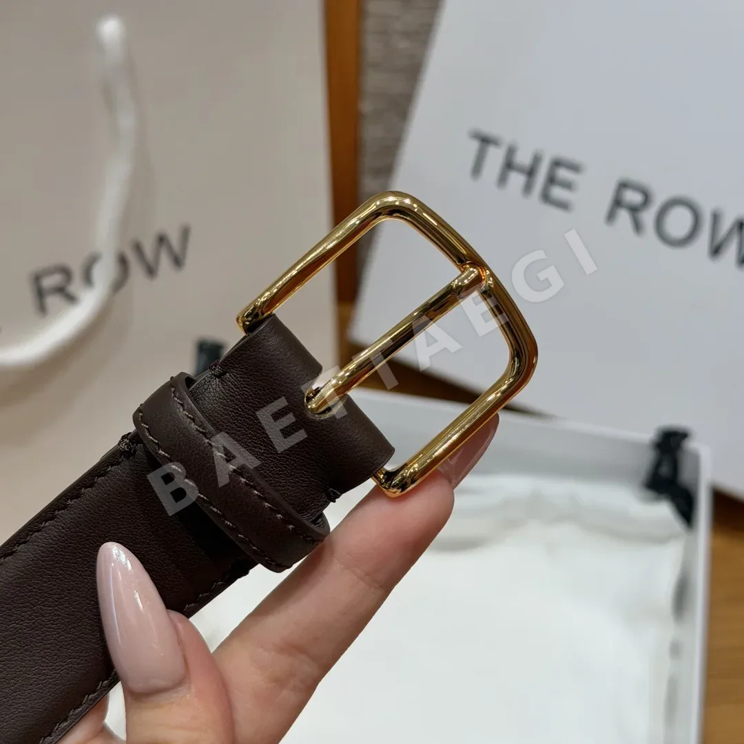 더로우 클래식 32mm 송아지가죽 벨트 상세 이미지 5