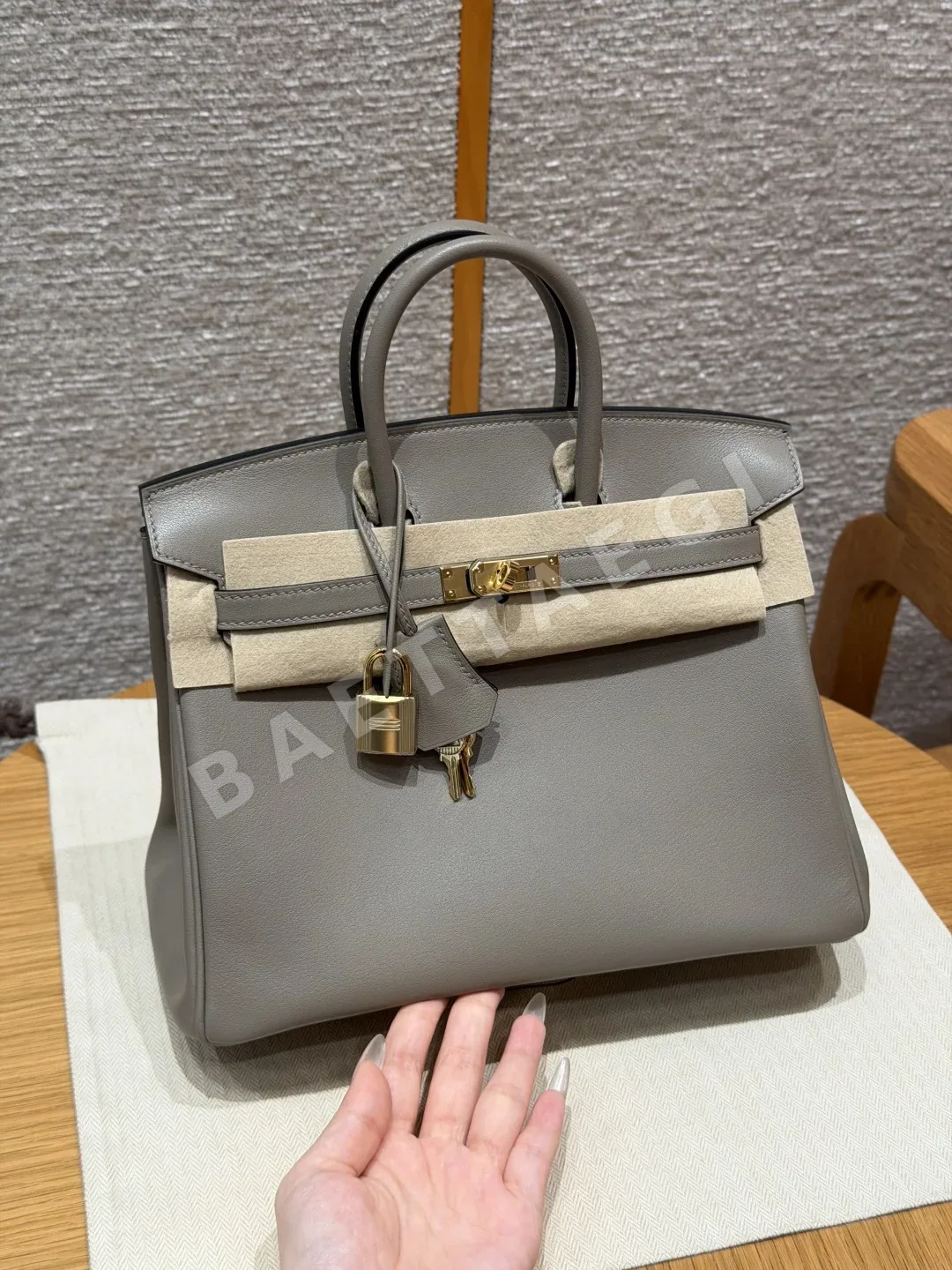 에르메스 버킨 25 cm 가죽 가방 144504