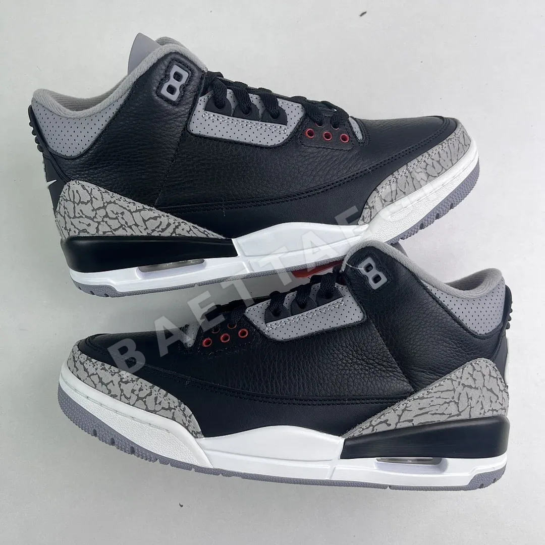 나이키 [GX] 조던 3 레트로 OG DN3707-010 201343 Nike Jordan 3 Retro OG Black Cemen 상세 이미지 9