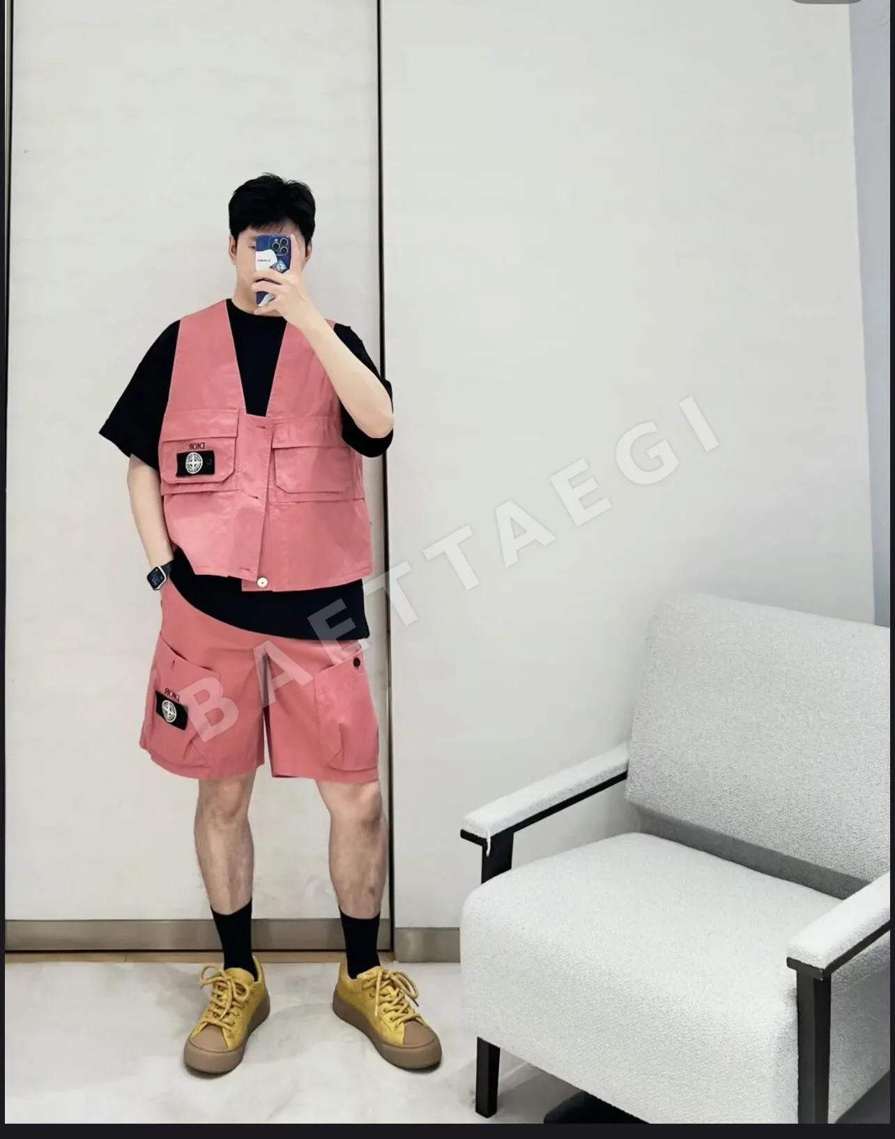 스톤아일랜드 남성 반바지 51303 Stone Island Shorts 상세 이미지 4