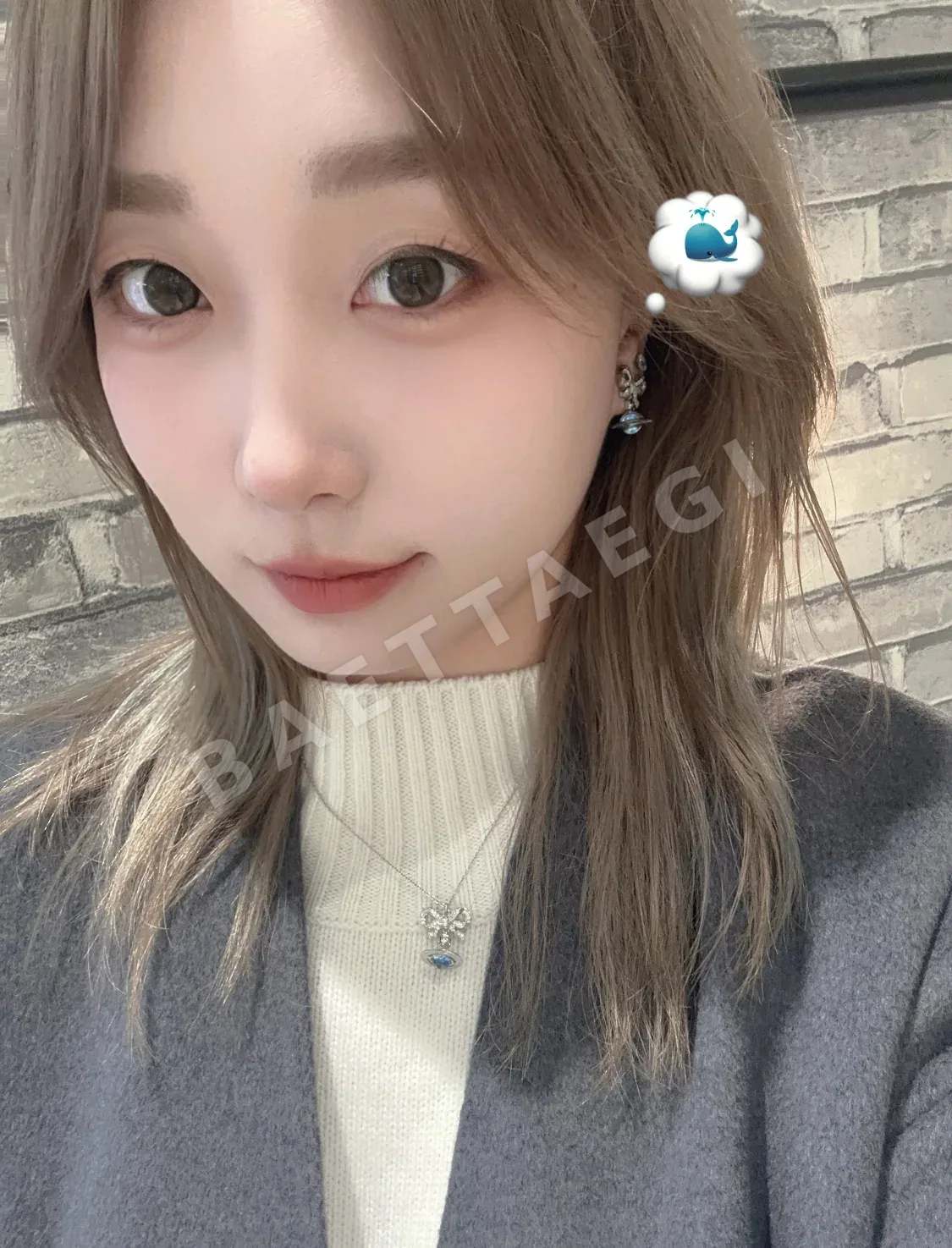 비비안웨스트우드 실버 리본 블루 오브 새턴 귀걸이 상세 이미지 9