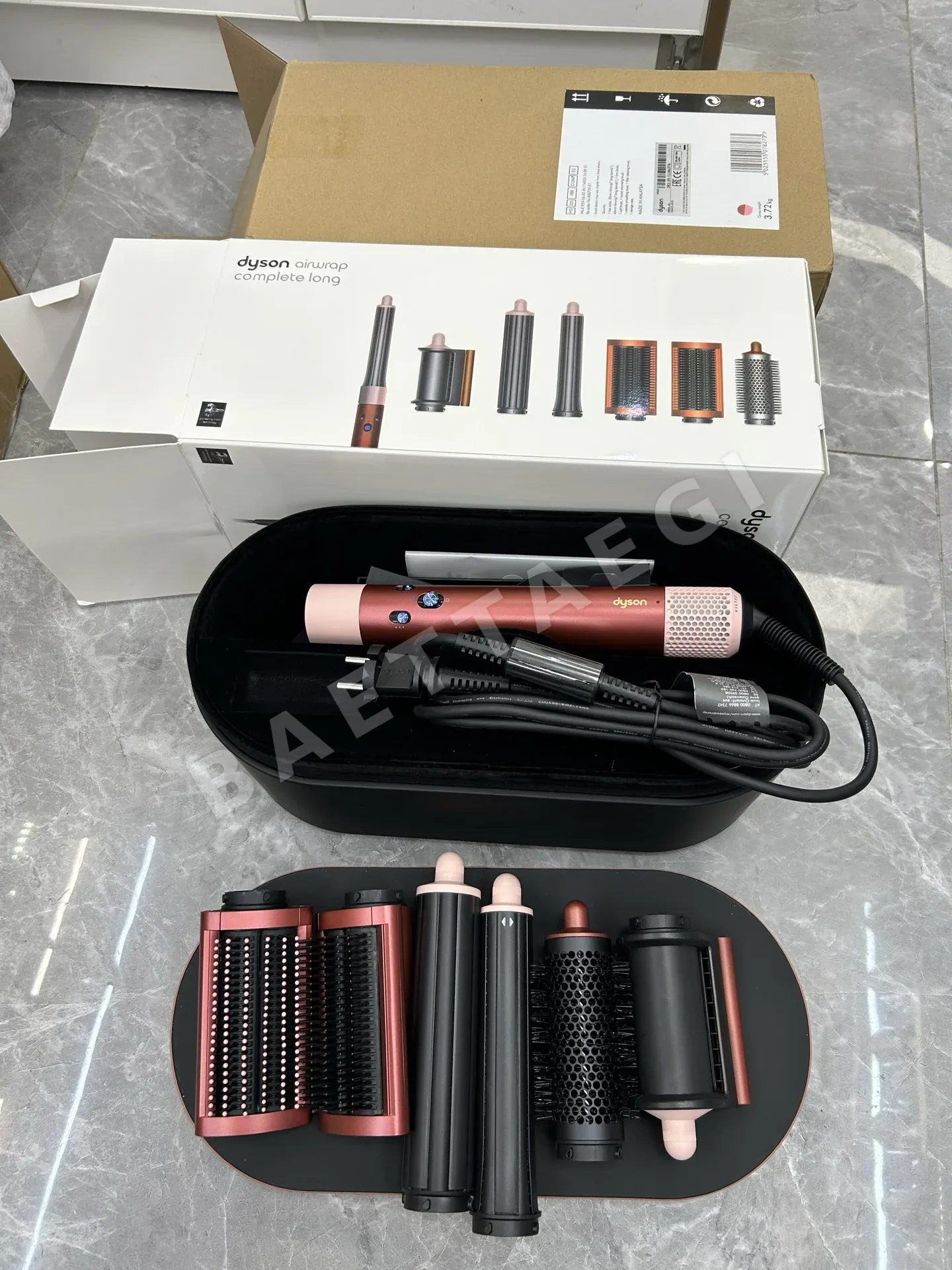 명품 핑크 컬링 아이언 전자제품 38080