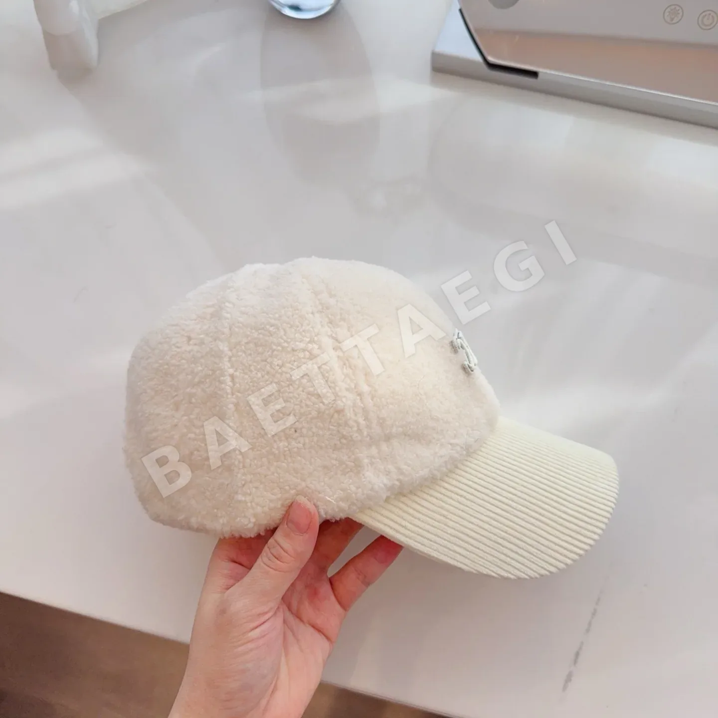 셀린느 시어스킨 램울 베이스볼 모자 상세 이미지 7