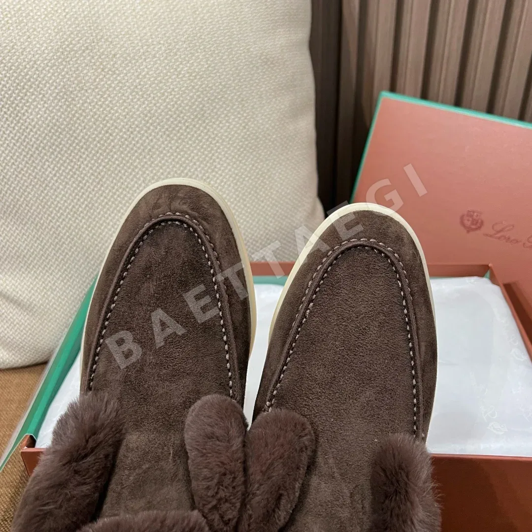 로로피아나 서머 워크 로퍼 가죽 하이컷 디자인 상세 이미지 6