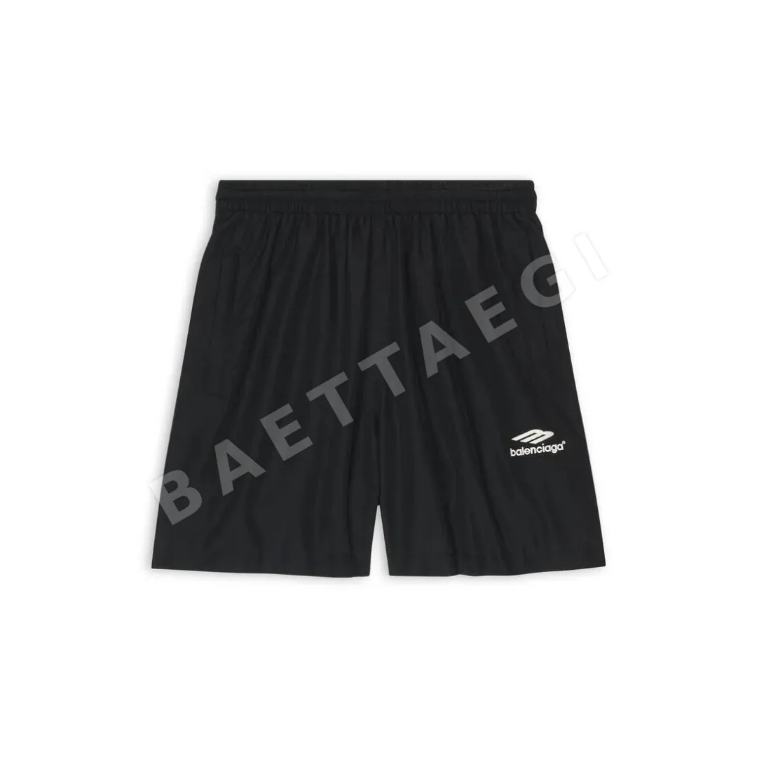 발렌시아가 포플린 원단 반바지