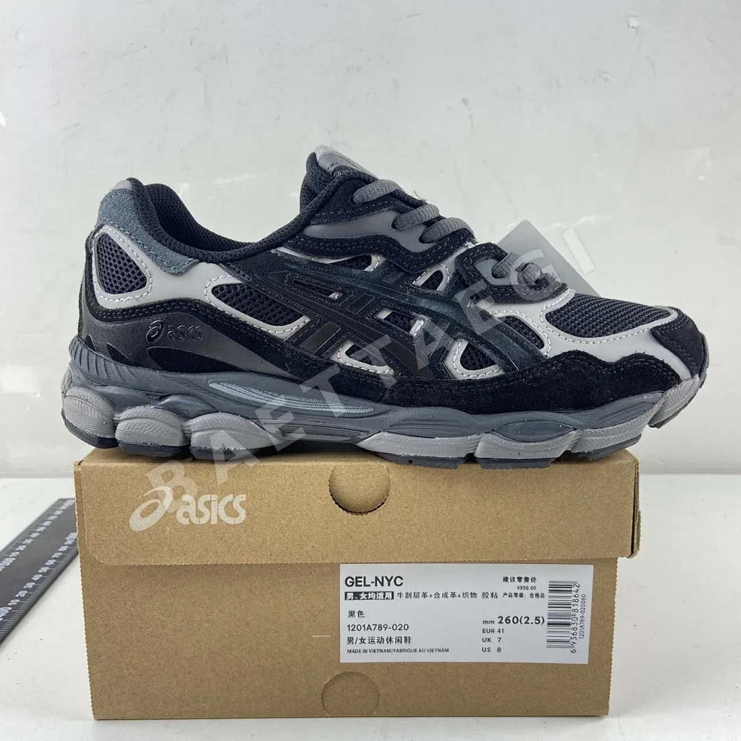 아식스 [HP] 젤 NYC 1201A789-020 200212 Asics Gel-NYC Graphite Grey Black