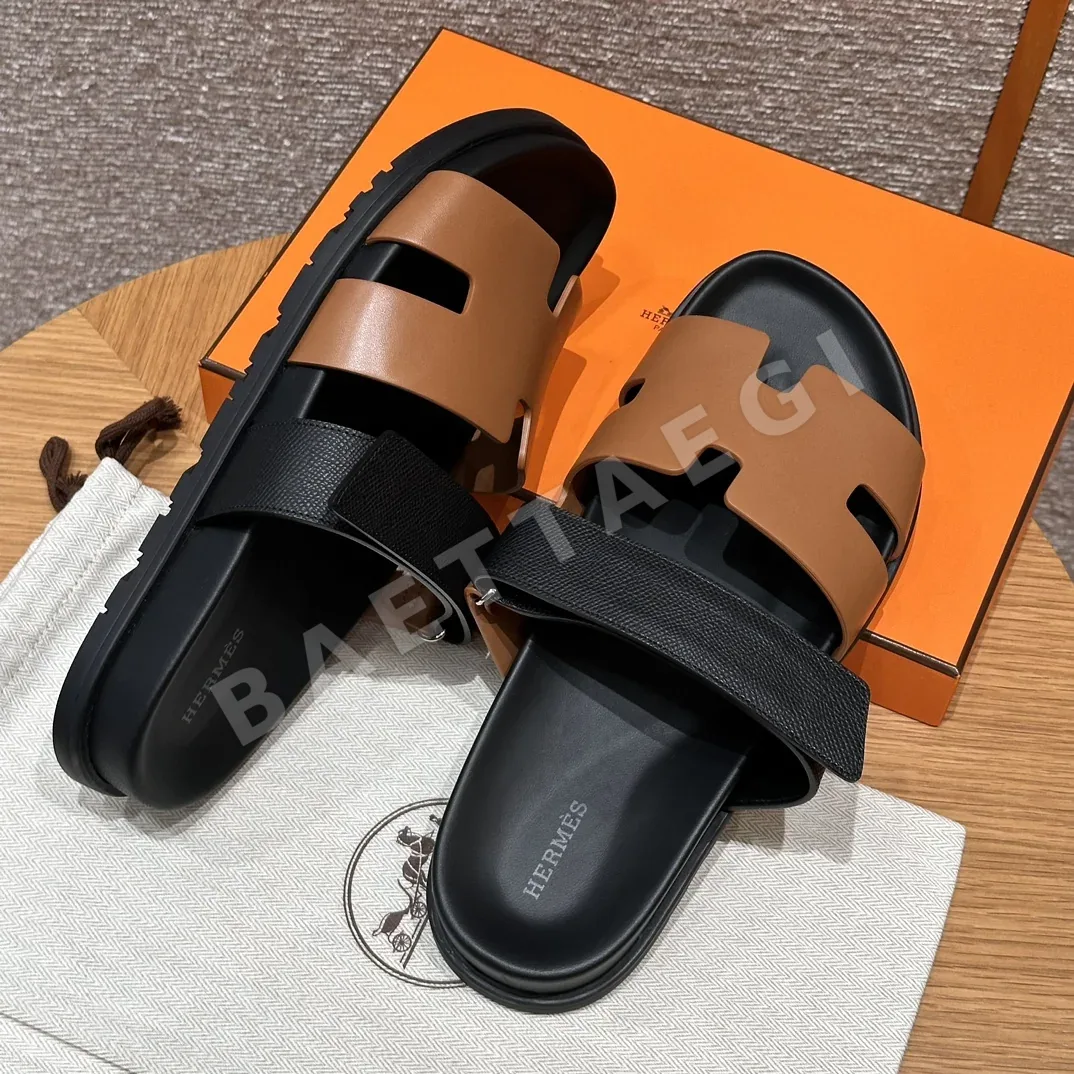 에르메스 시프레 샌들 내추럴 램스킨 상세 이미지 2