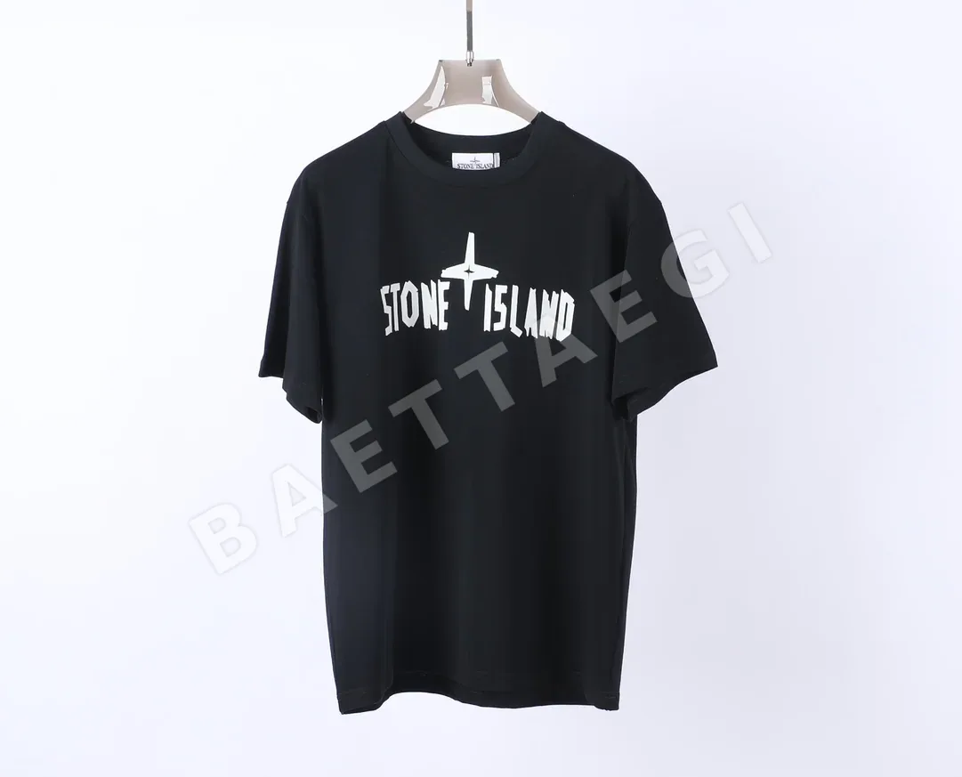 스톤아일랜드 크루넥 코튼 반팔 티셔츠 상세 이미지 2