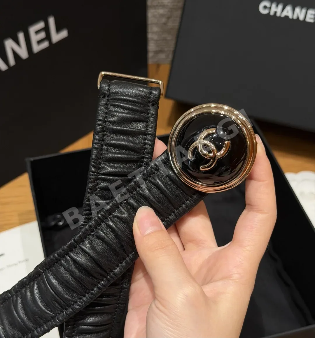 샤넬 플리츠 고무 벨트 30mm 상세 이미지 9