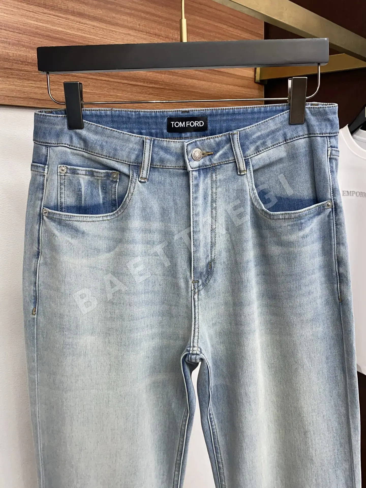톰포드 남성 데님 바지 상세 이미지 3