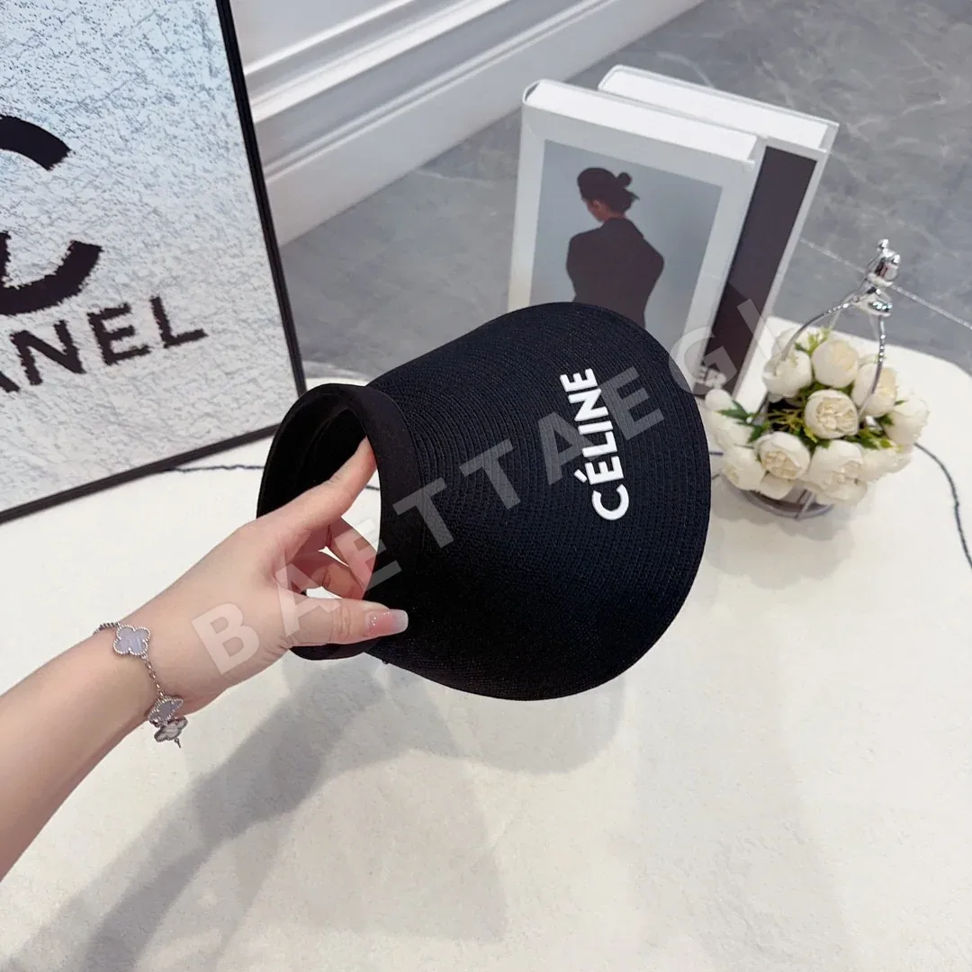 셀린느 더블 C 자수 헤드밴드 바이저 캡 상세 이미지 9