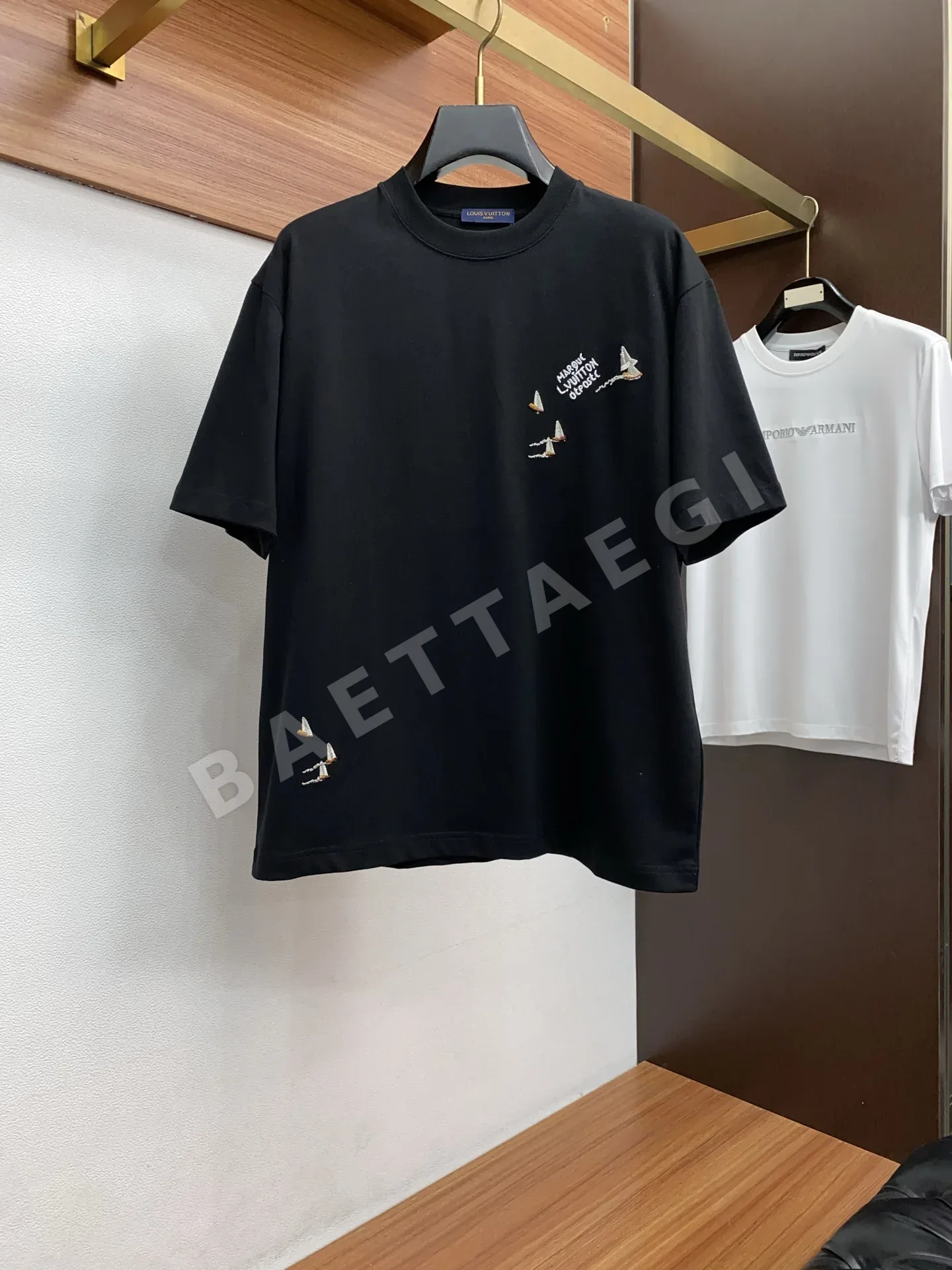 루이비통 코튼 반팔 티셔츠