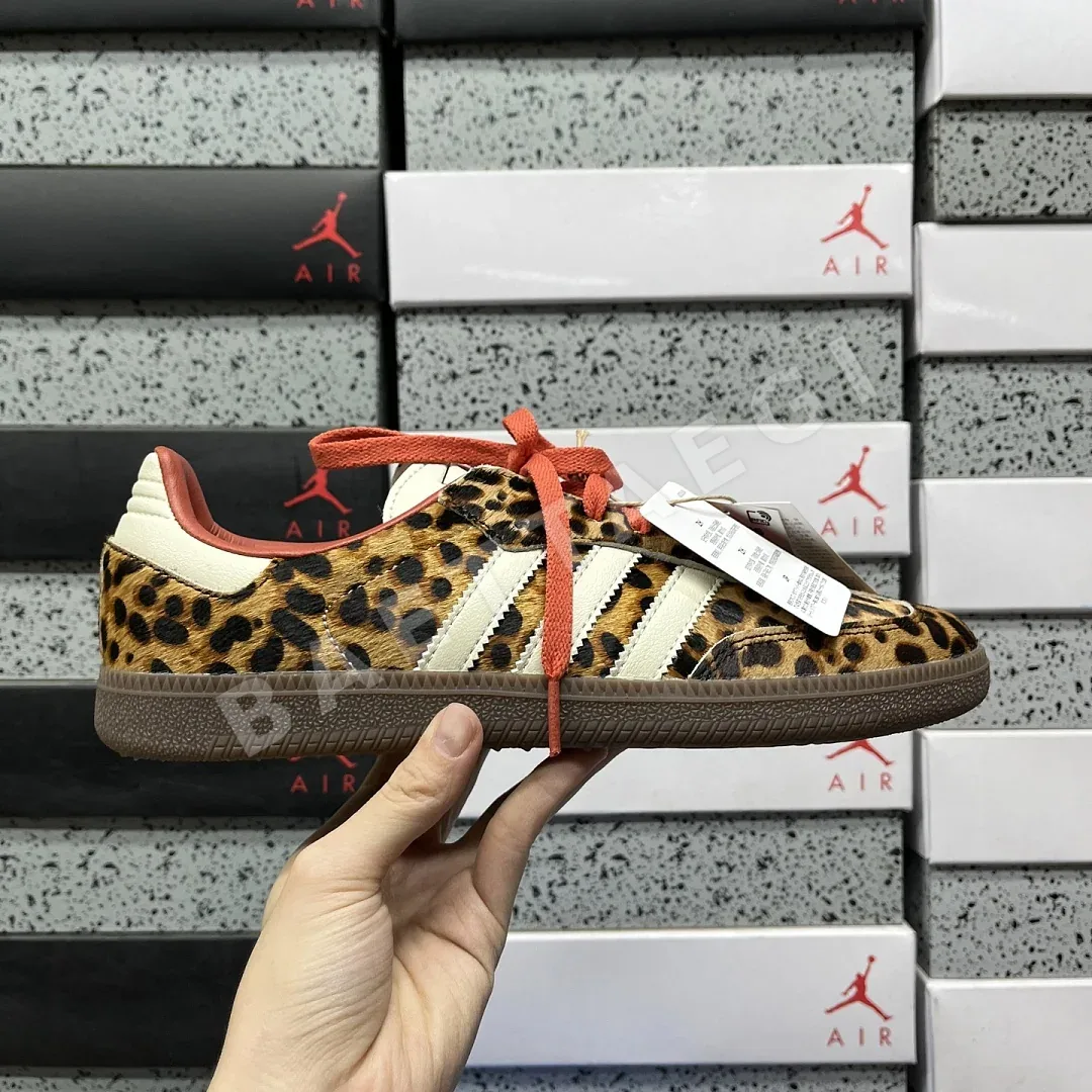 아디다스 [GOD] 삼바 OG JI2734 200849 Adidas Samba OG Preloved Red Leopard 상세 이미지 2