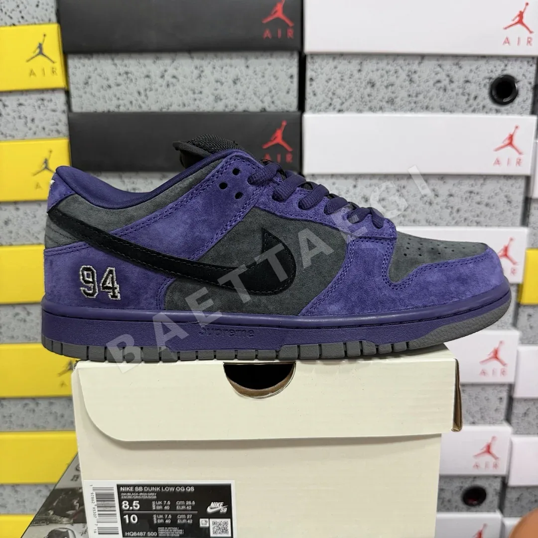 나이키 [S2] SB 덩크 로우 HQ8487-500 201033 Nike SB Dunk Low Supreme 94 Ink