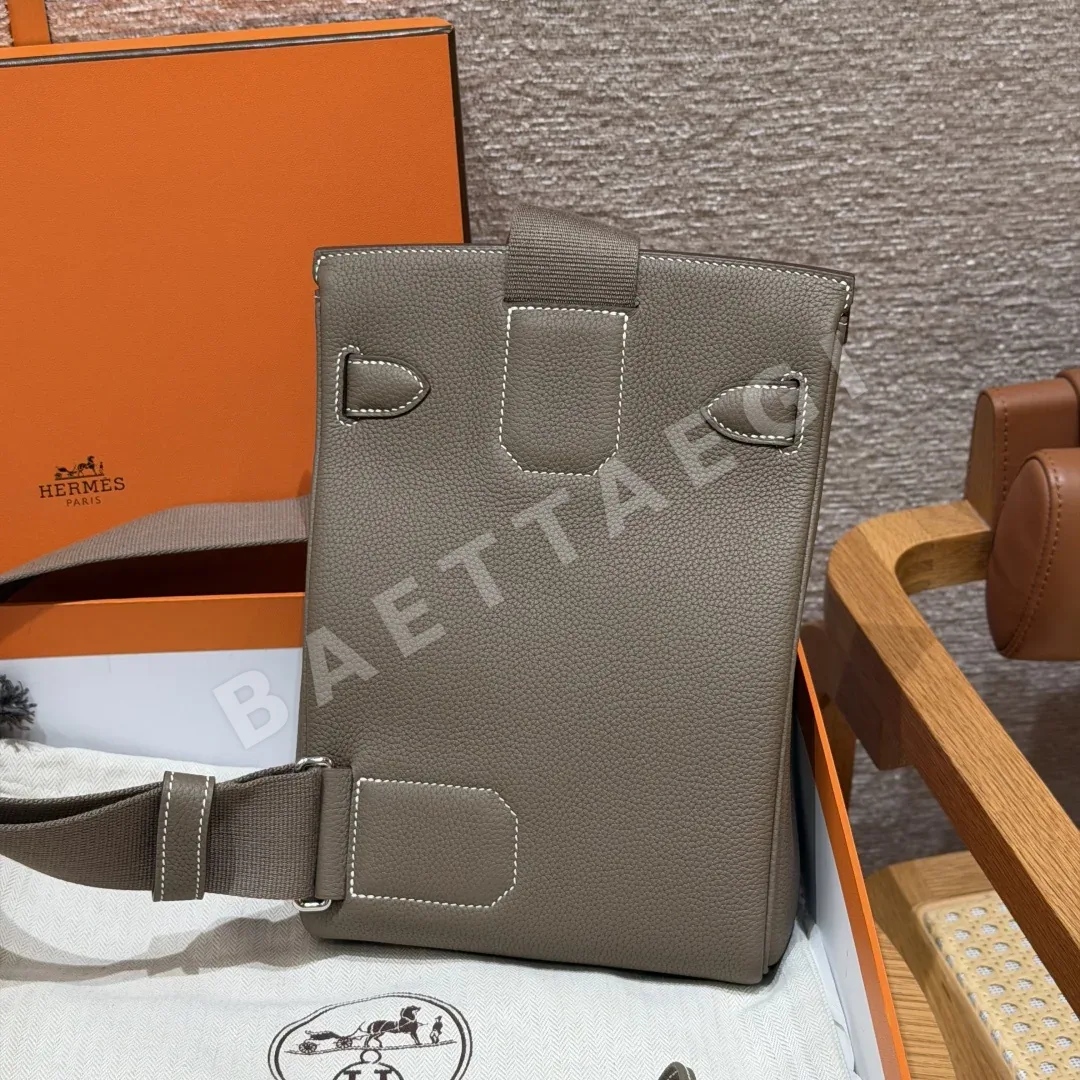 에르메스 핵 아 도 토고 엘리펀트 그레이 백팩 상세 이미지 3
