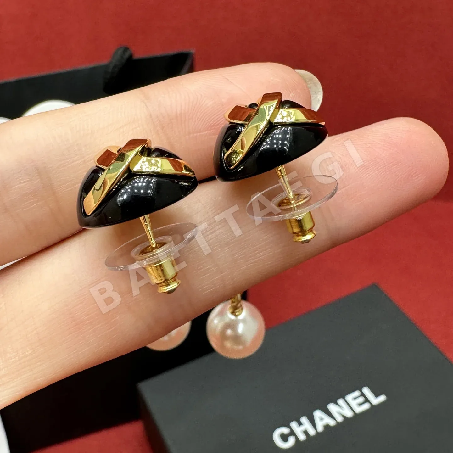 샤넬 더블 C 비즈 태슬 귀걸이 상세 이미지 2