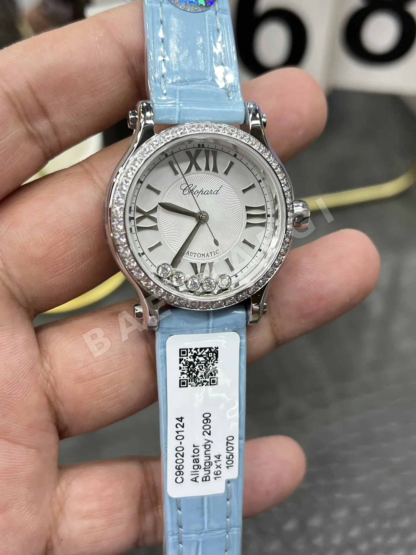 쇼파드 해피 다이아몬드 YF 공장 시걸 2892 오토매틱 여성 시계 레플리카 45065 Chopard 상세 이미지 4