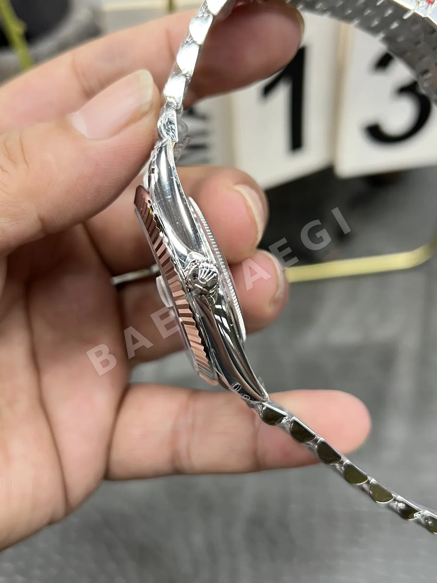 롤렉스 데이트저스트 VS 공장 41mm 시계 상세 이미지 6