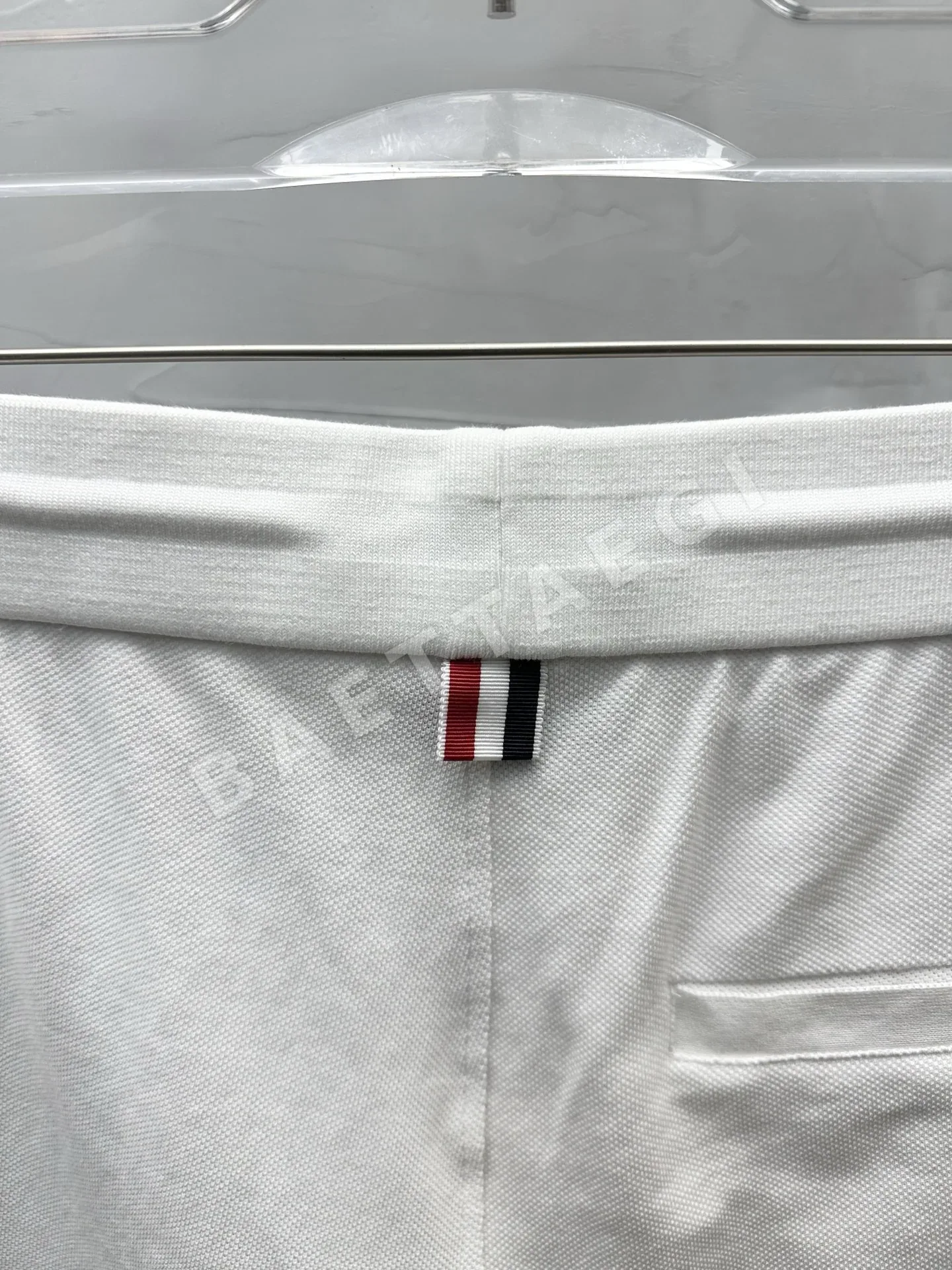 톰브라운 피케 스트라이프 면 반바지 상세 이미지 7