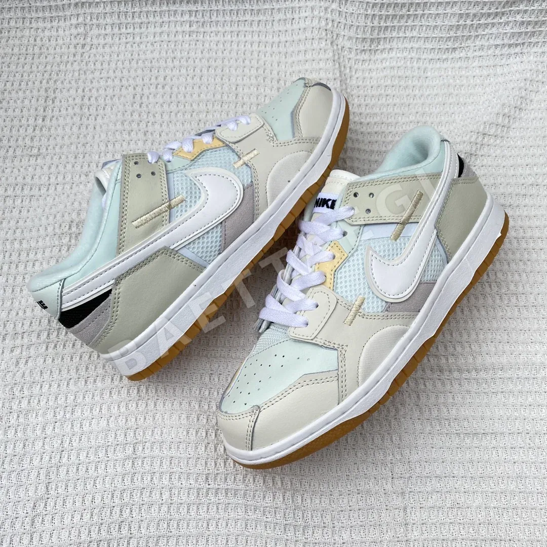 나이키덩크 스플라이스 스니커즈 그레이 그린 상세 이미지 4