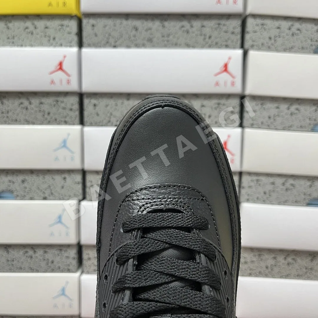 나이키 [MAX] 에어 맥스 90 CZ5594-001 201056 Nike Air Max 90 Leather Triple Black 상세 이미지 5