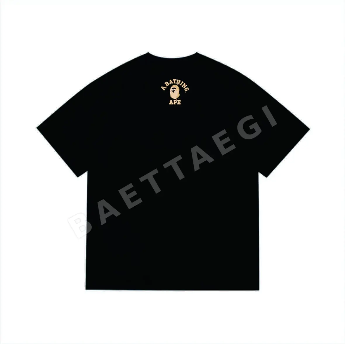 베이프 남성 코튼 반팔 티셔츠 상세 이미지 2